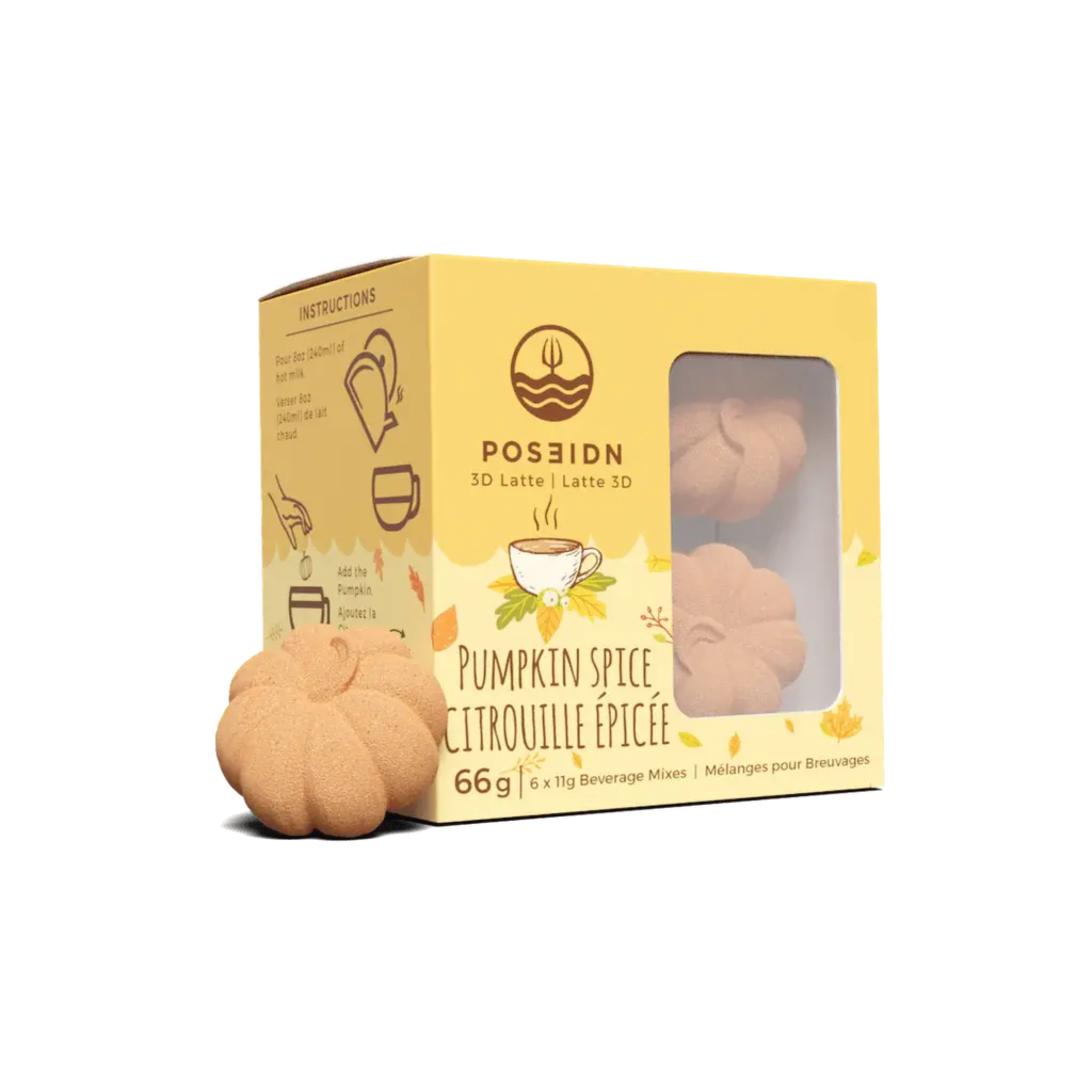 Set of 6 Spiced Pumpkin wax melts – Poseidn