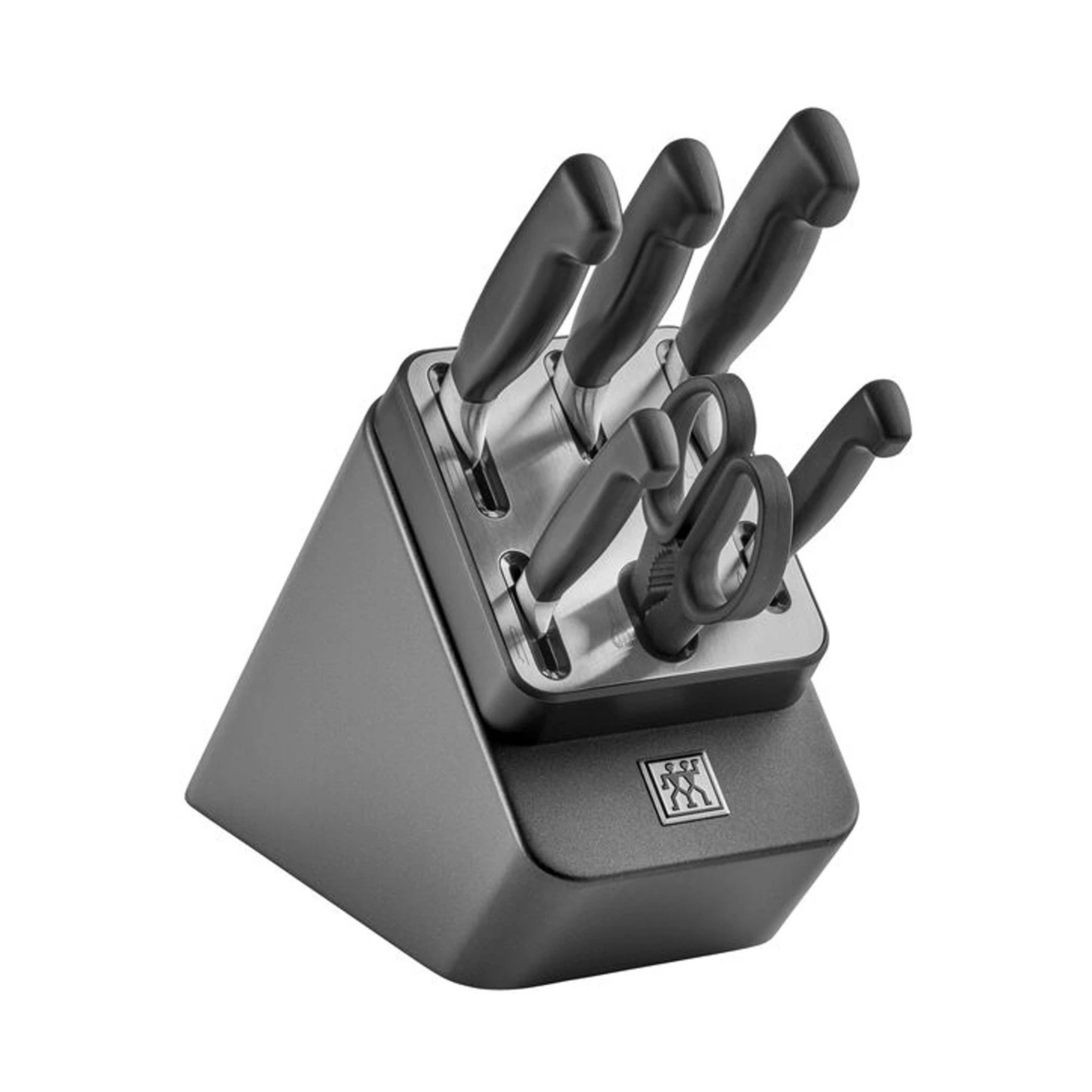 Bloc de couteaux auto-affûtant Four Star anthracite 7 pièces – ZWILLING