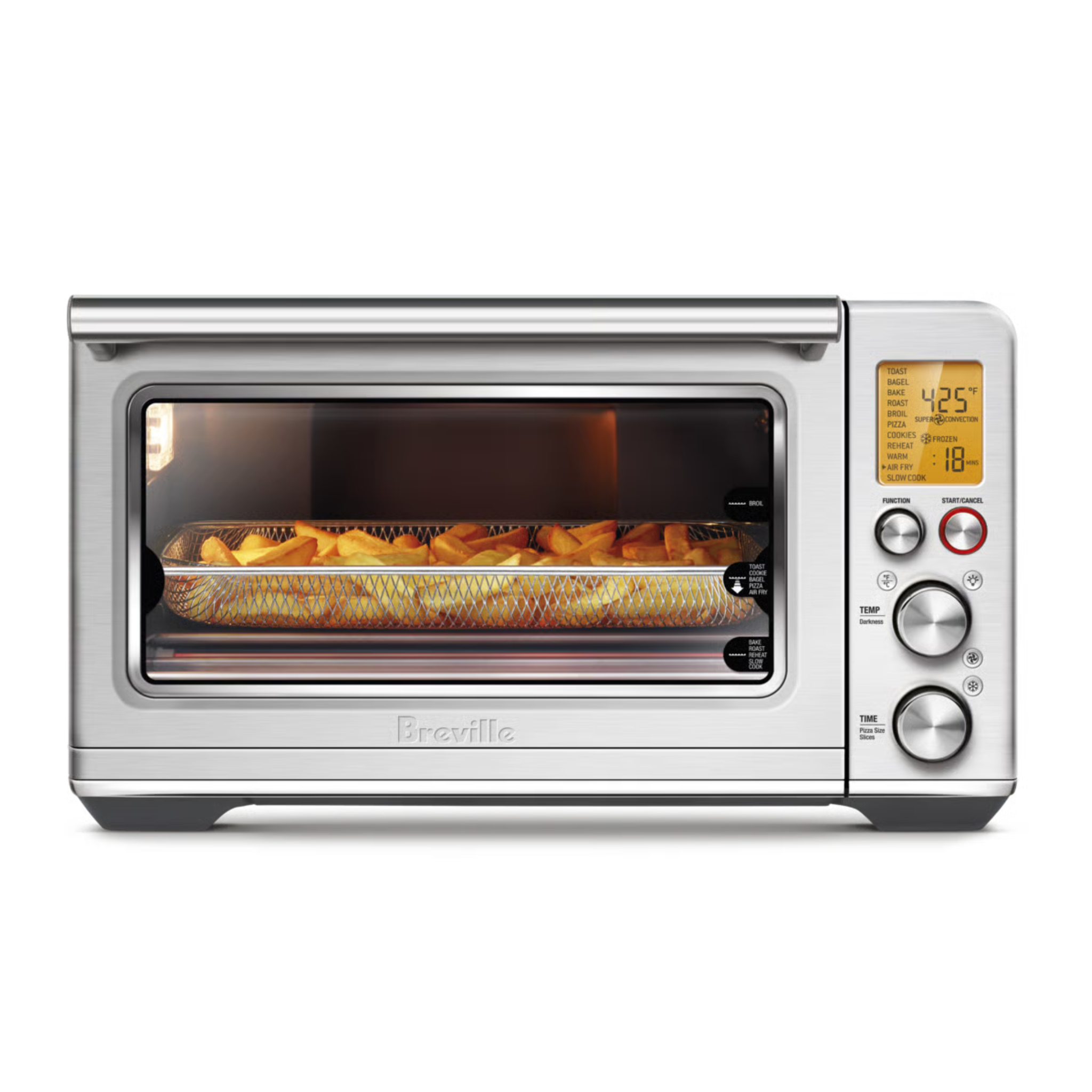 Four grille-pain Smart Oven™ Air Fryer acier inoxydable brossé – Breville Breville