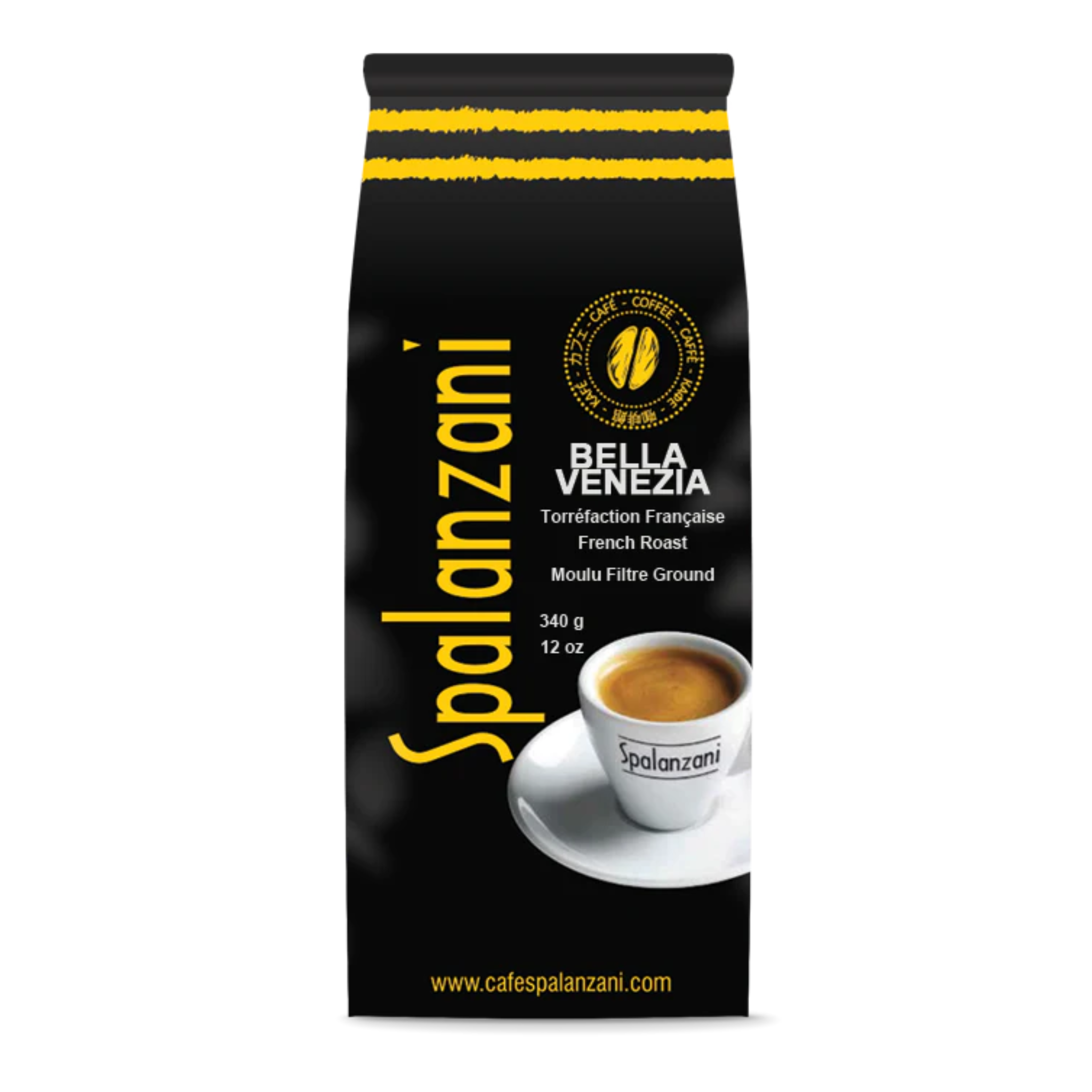 Café moulu French Roast Bella Venezia 340 g – Spalanzani