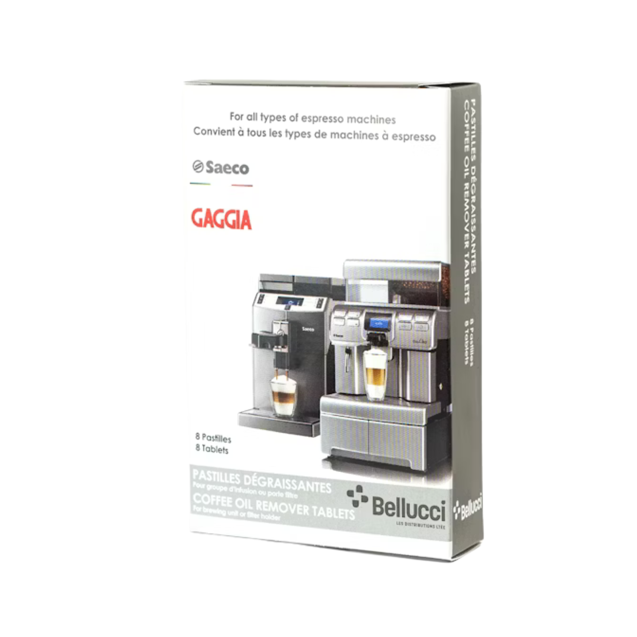 Pastilles nettoyantes pour résidus de café - Bellucci
