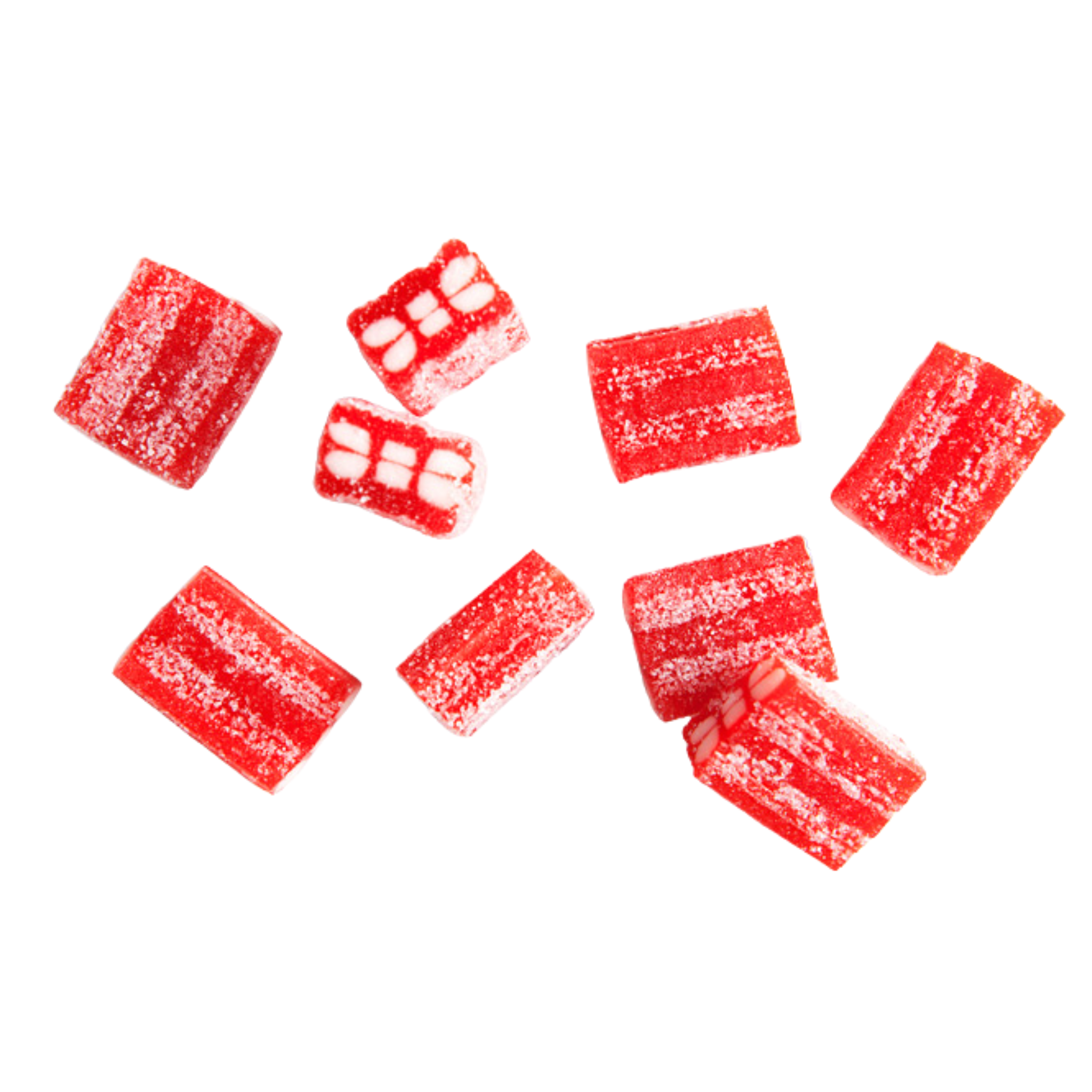 Bonbons briques à la fraise 1,2 kg