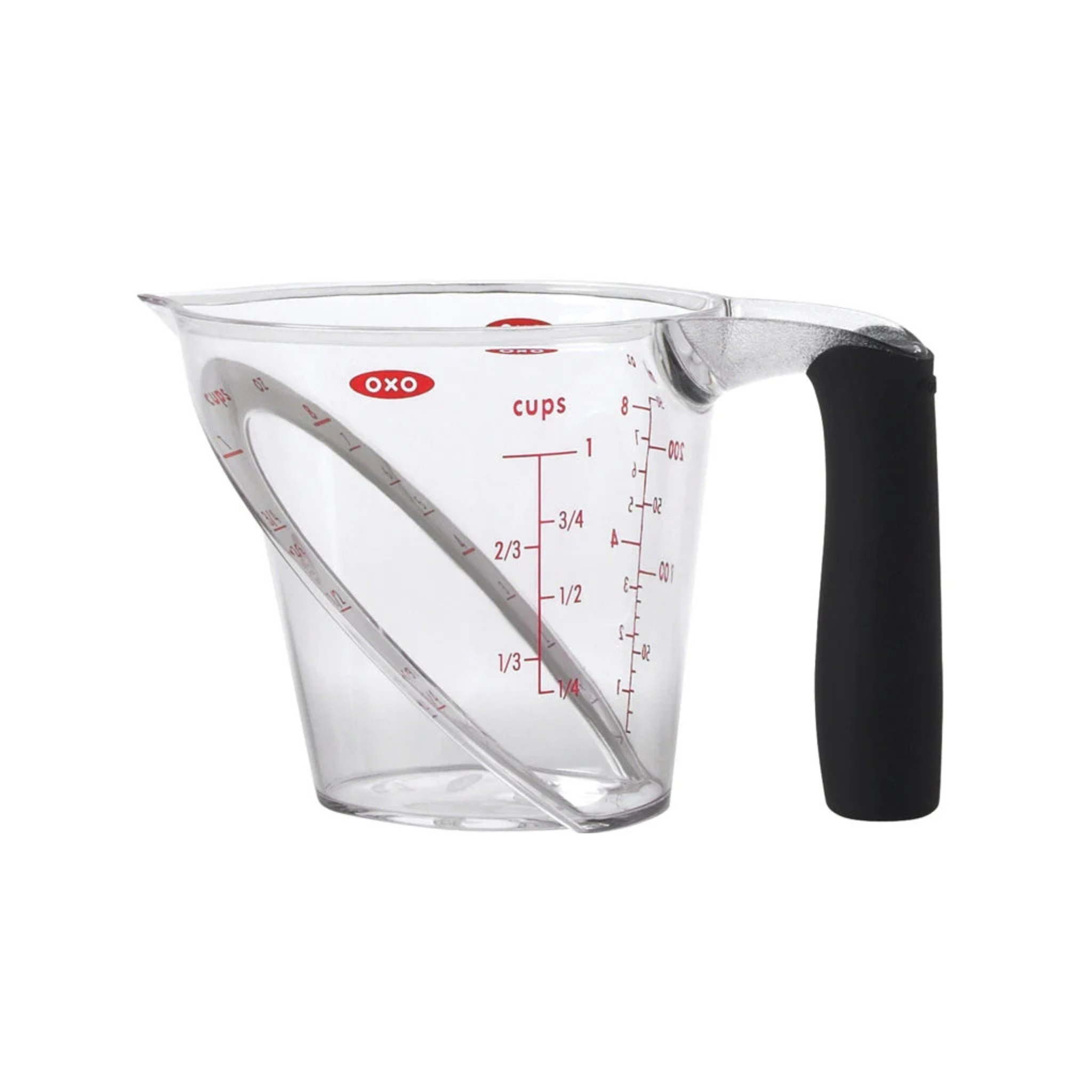 tasse OXO transparente vue complète