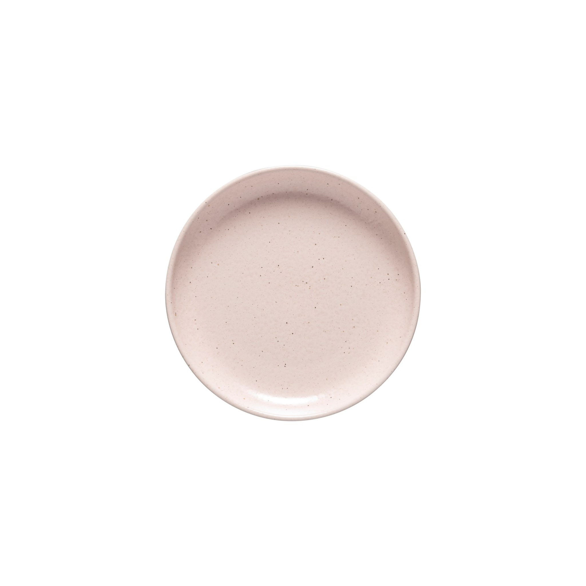 assiette à pain en grès vue de dessus pacifica marshmallow