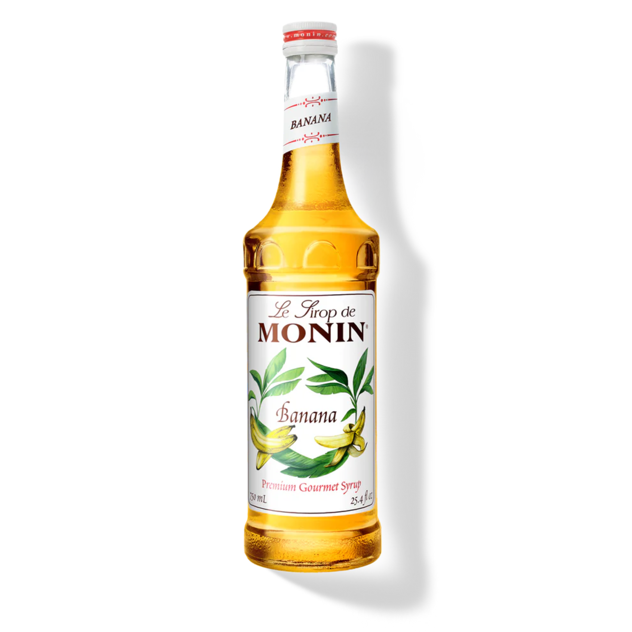 Bouteille de sirop de banane Monin 750 ml pour cocktails et boissons fruitées