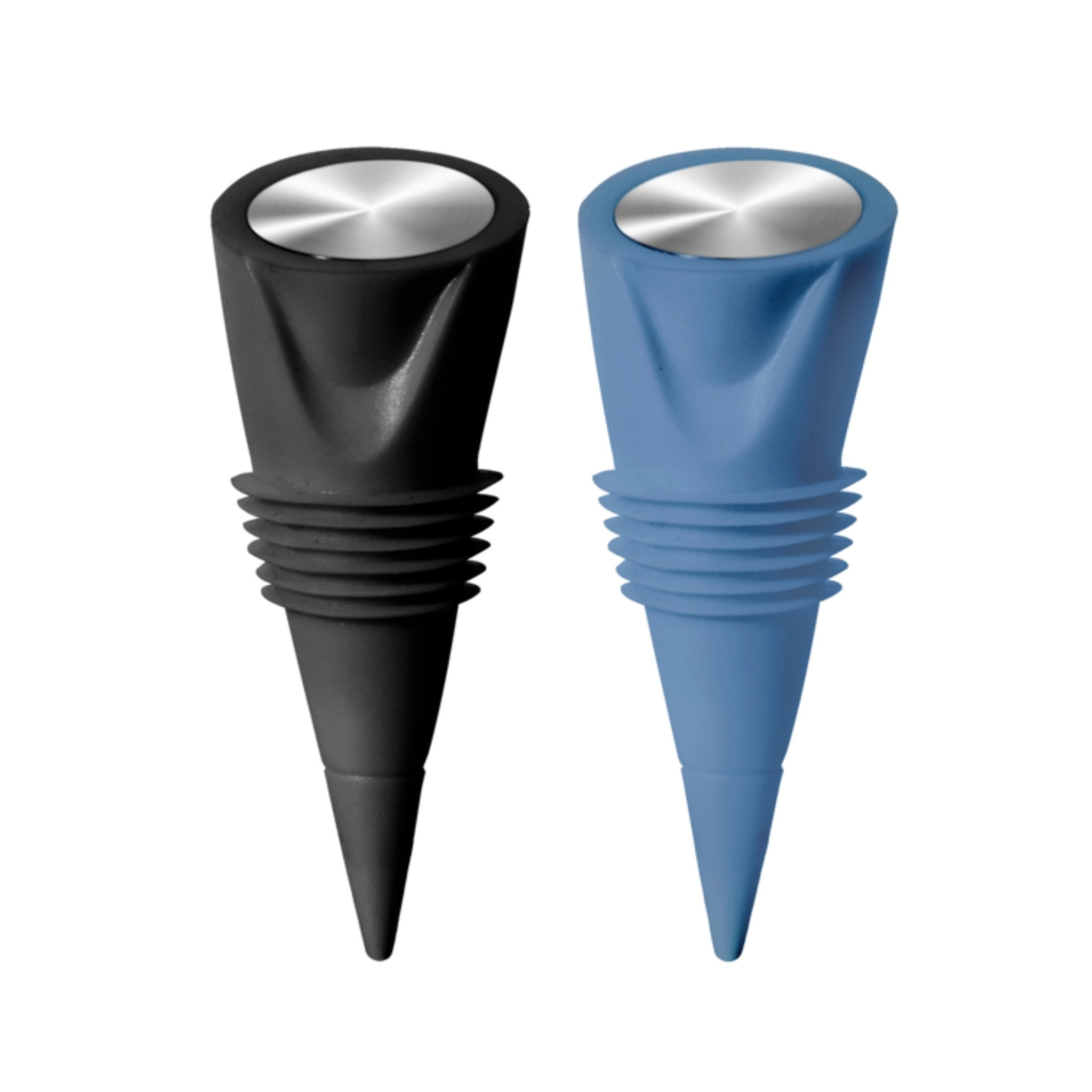 Ensemble de 2 bouchons coniques en silicone - Oggi