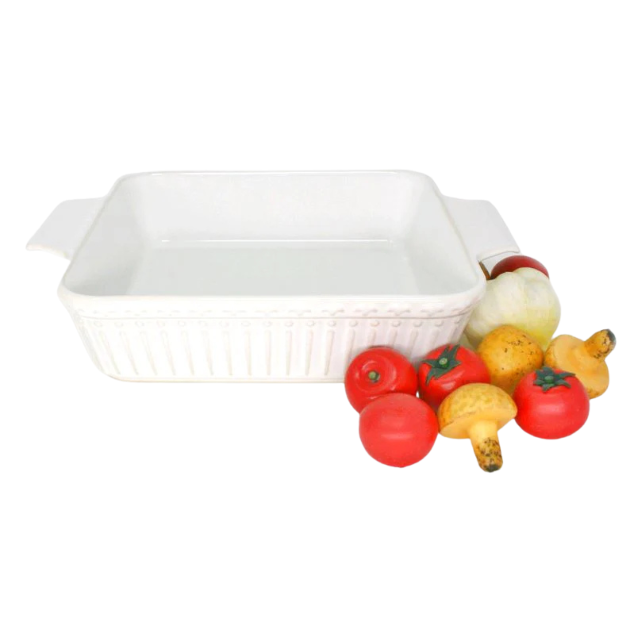 Plat de cuisson carré en grès La Petite Four 20 cm – BIA