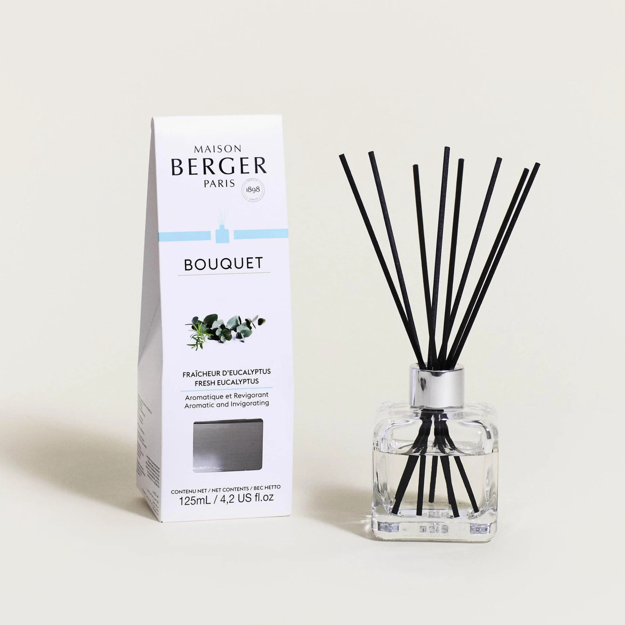 Bouquet parfumé eucalyptus 100 ml – Maison Berger