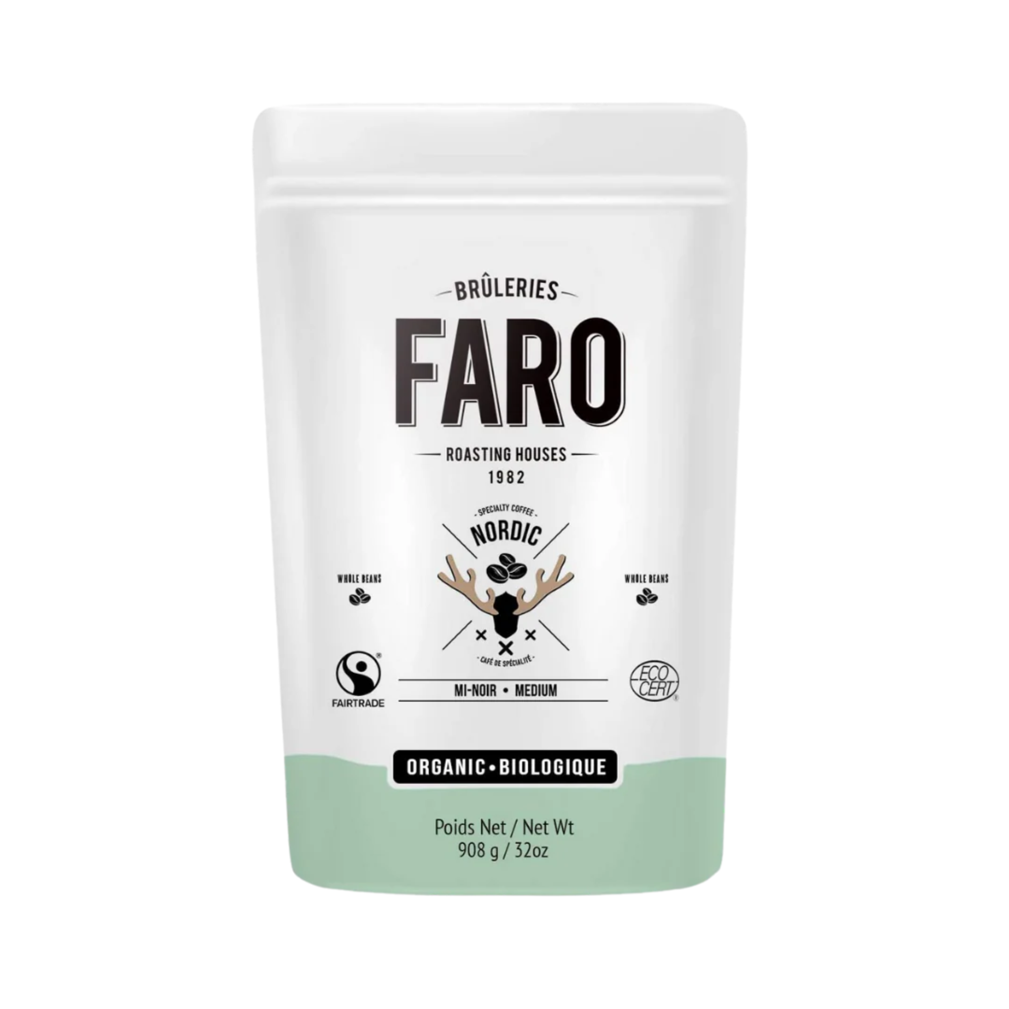Organic Nordic Blend Coffee 908g - Faro
