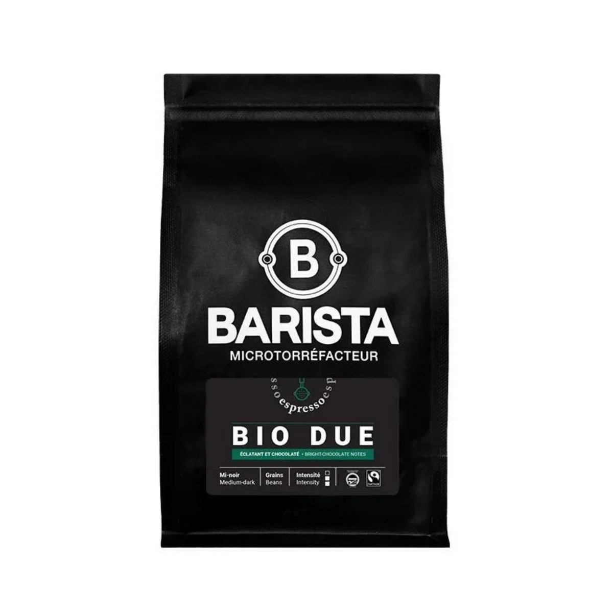 Bio Due Organic Espresso Coffee Beans 1 kg – Barista