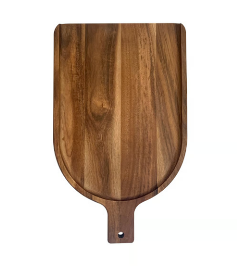 Planche de présentation à charcuterie en bois d'acacia