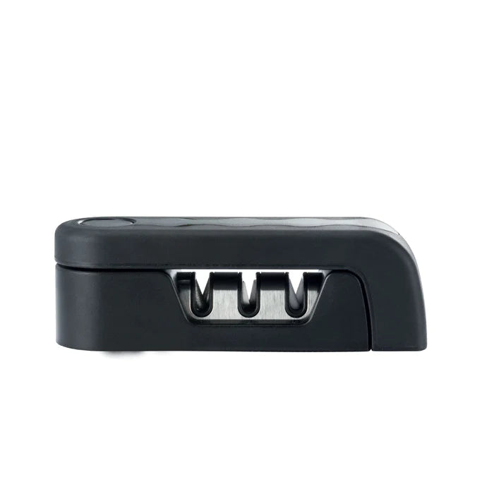 Aiguiseur de couteaux pliable en 3 étapes iconiX® - Cuisine::pro®