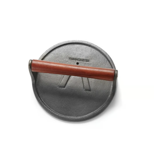 Presse-hamburger en fonte 8po