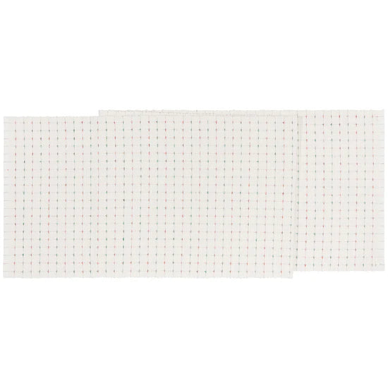 Chemin de table côtelé Blanc