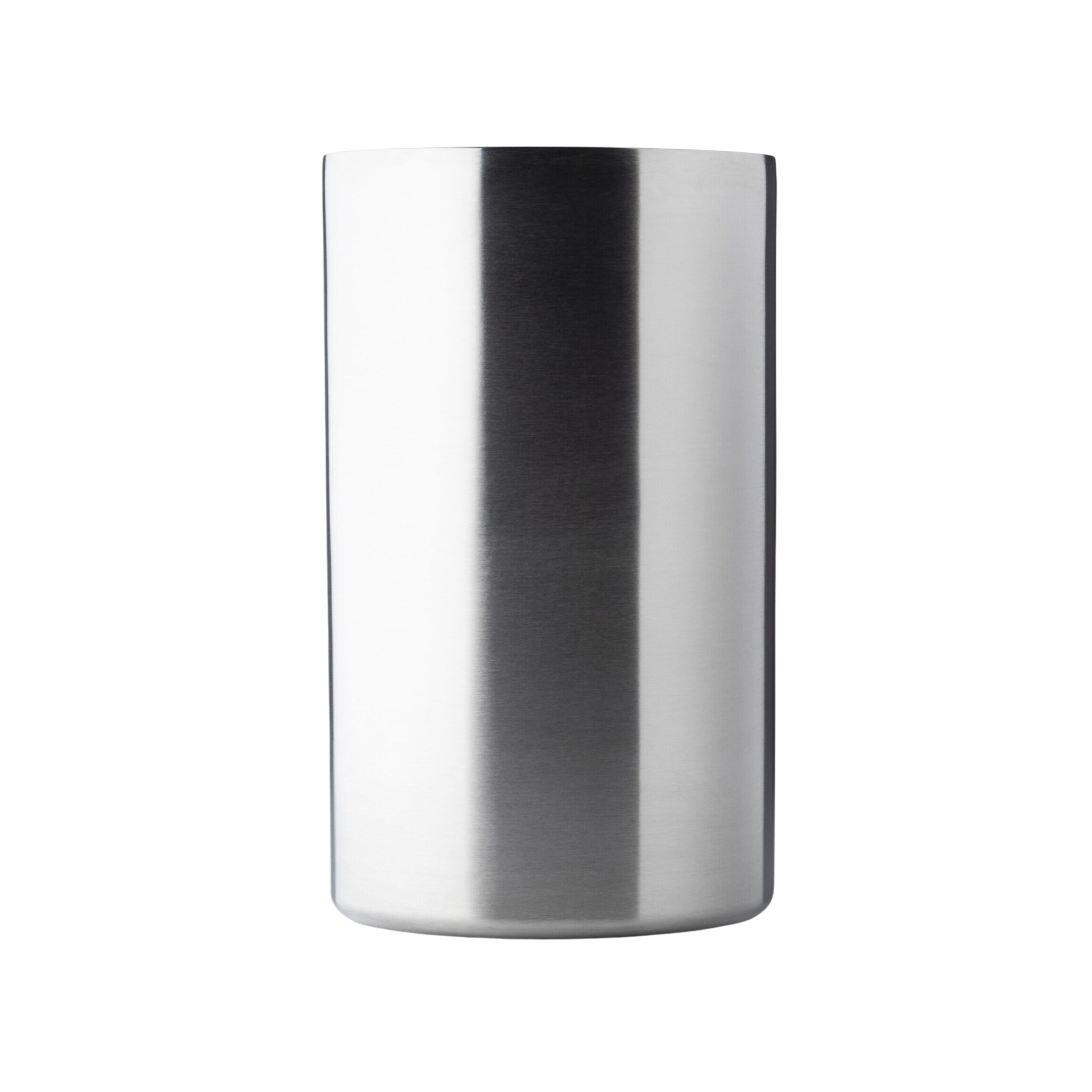 Refroidisseur à vin en acier inoxydable à double paroi, élégant et isolé, garde les bouteilles fraîches plus de 2 heures