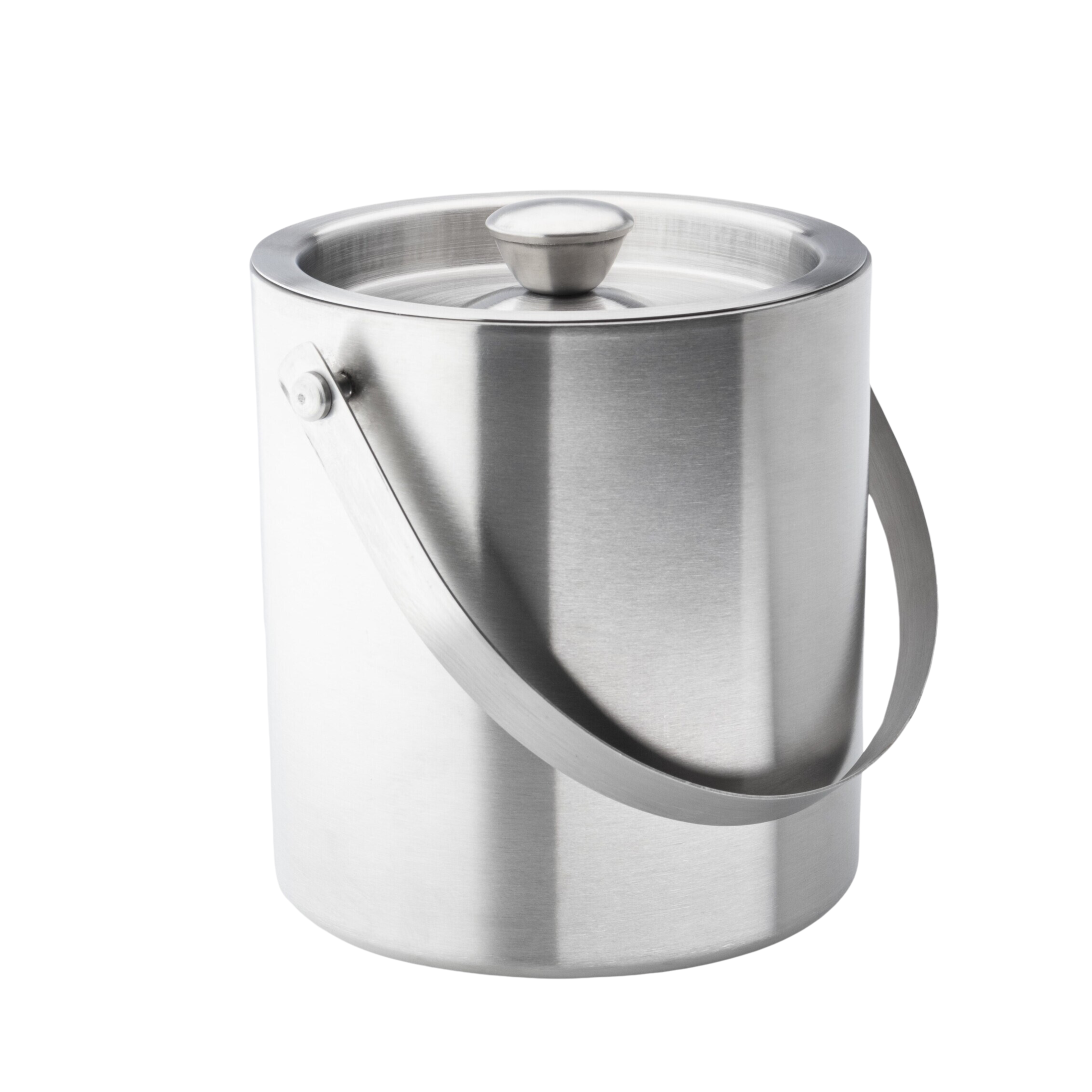 Seau à glace à double paroi en inox 1.5L