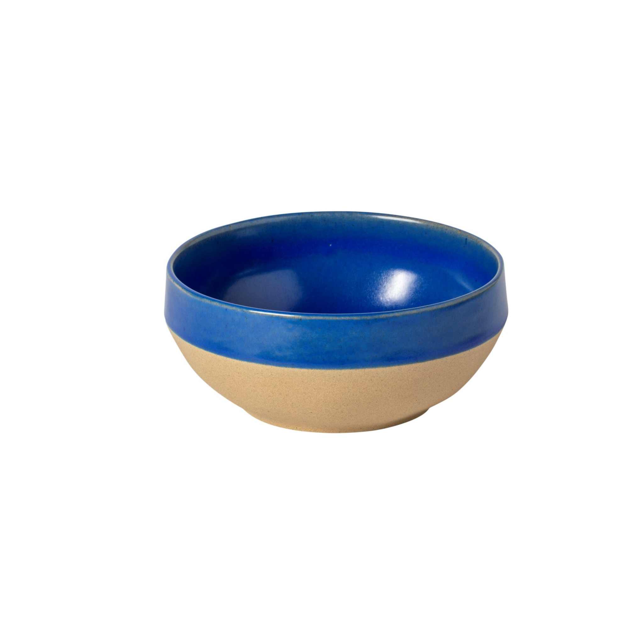 Bol en céramique bleu ciel 15 cm en grès recyclé avec design floral inspiré du jardin Majorelle