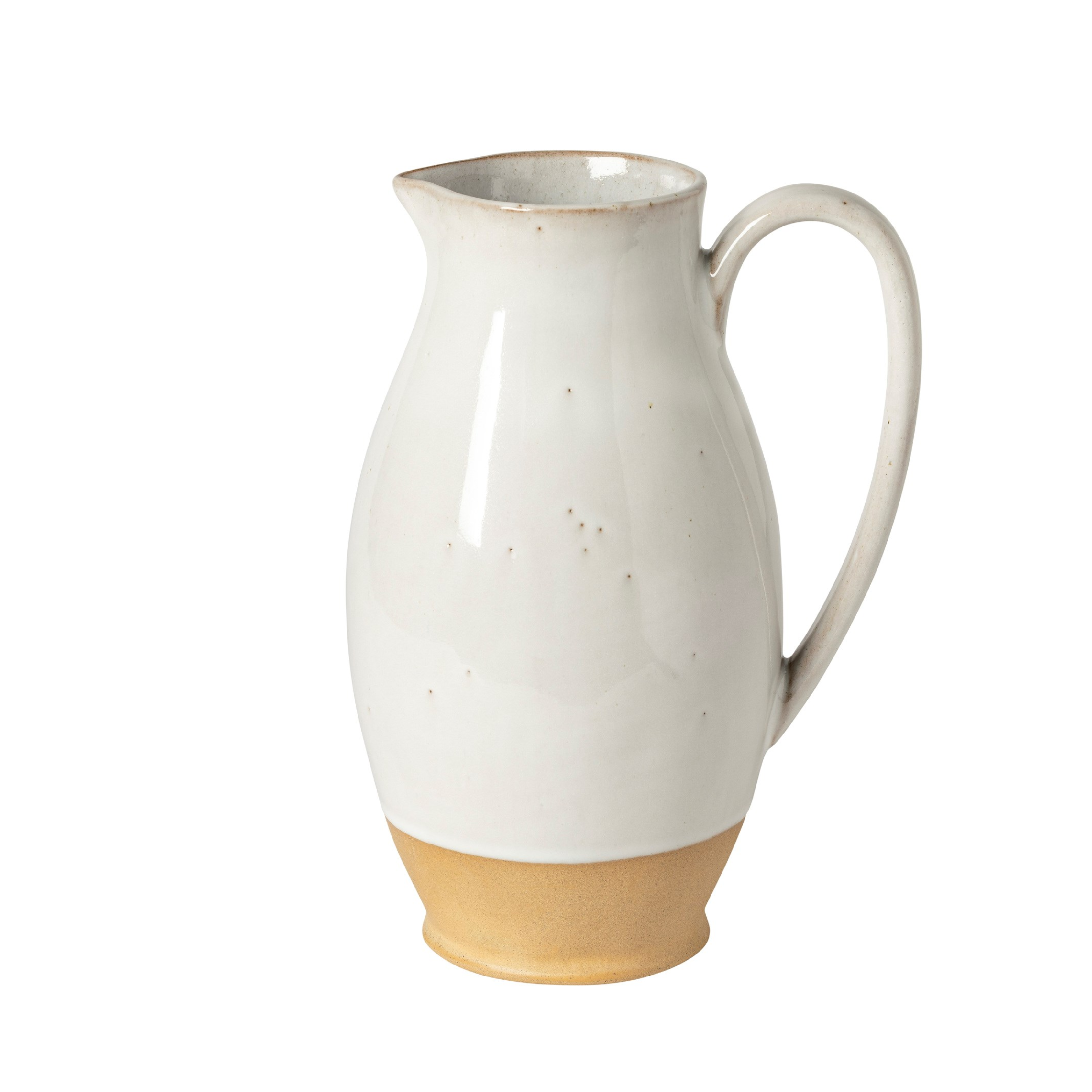 Pichet en céramique Sable blanc 2.36L - Costa Nova