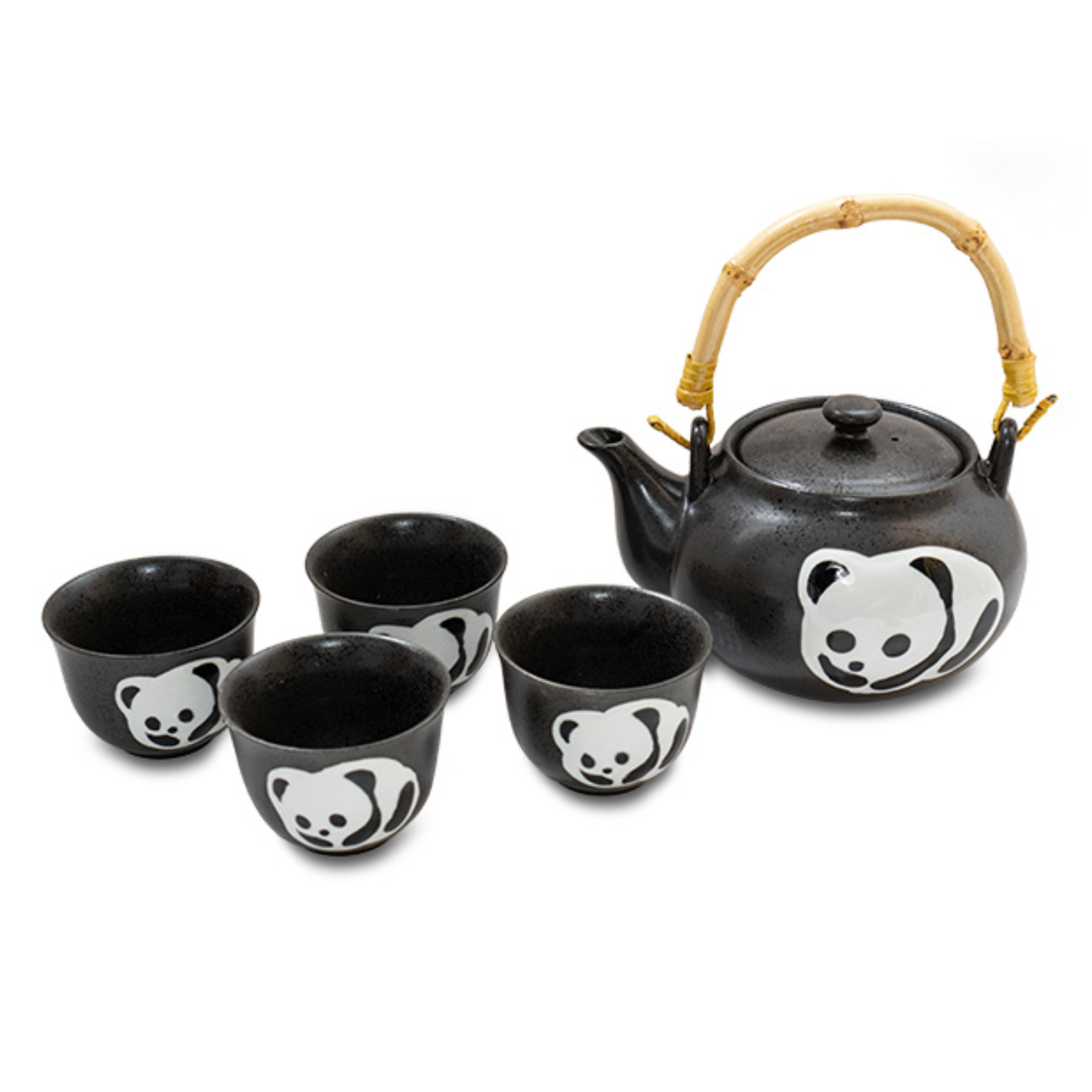 Ensemble de service à thé Panda 5 pièces