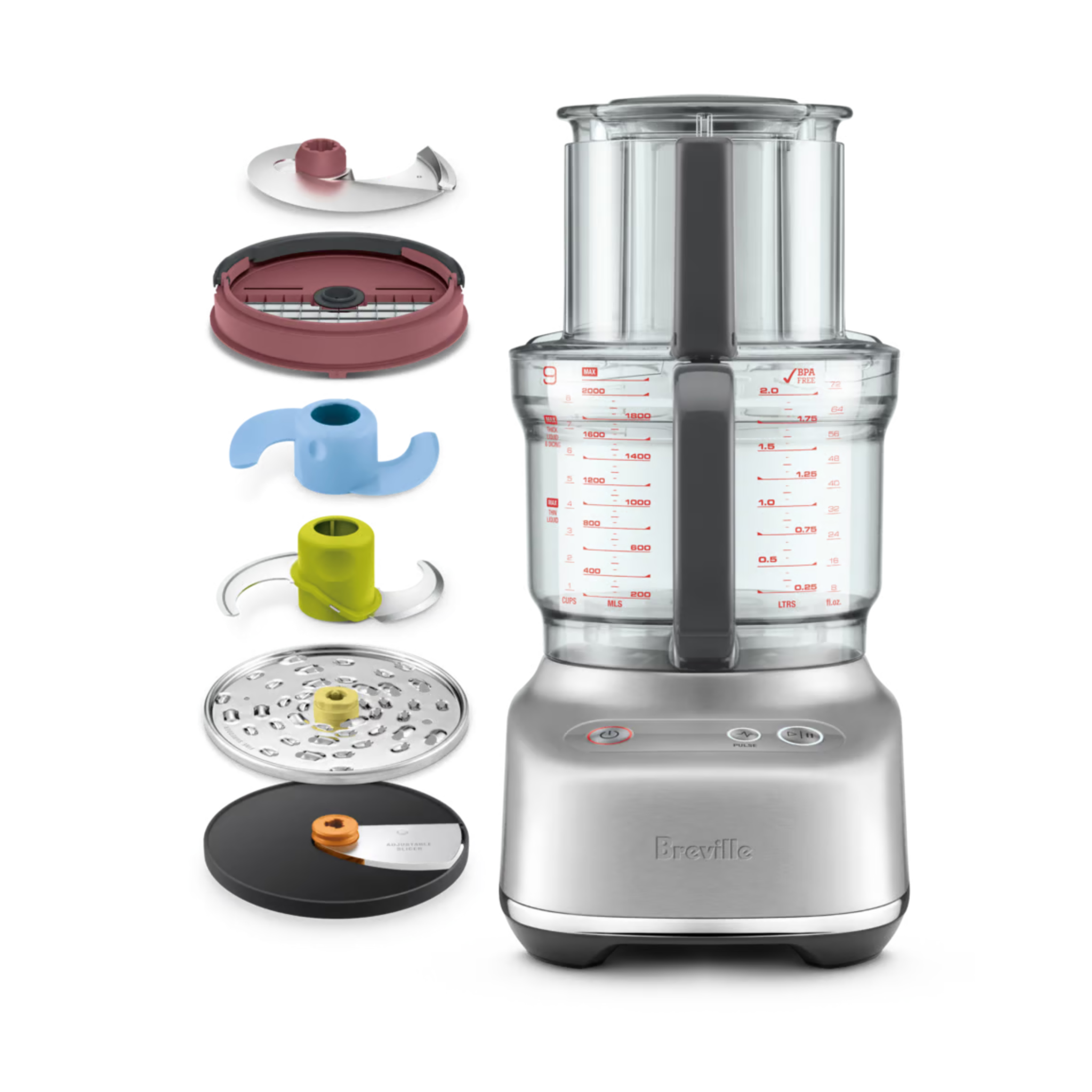 Robot culinaire the Paradice™ 9 acier inoxydable brossé – Breville Breville