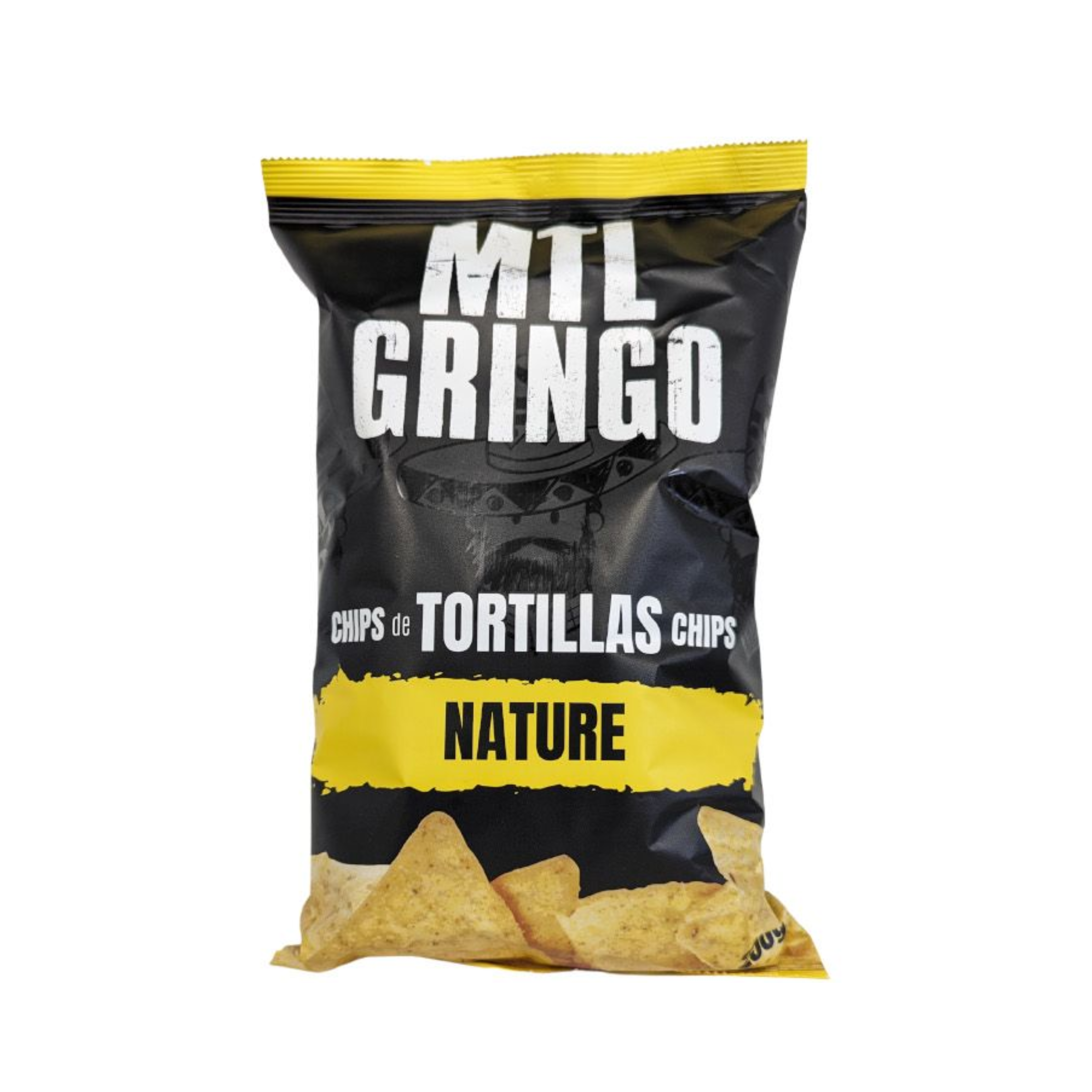 Croustilles de tortillas de maïs nature 250g - Mtl Gringo