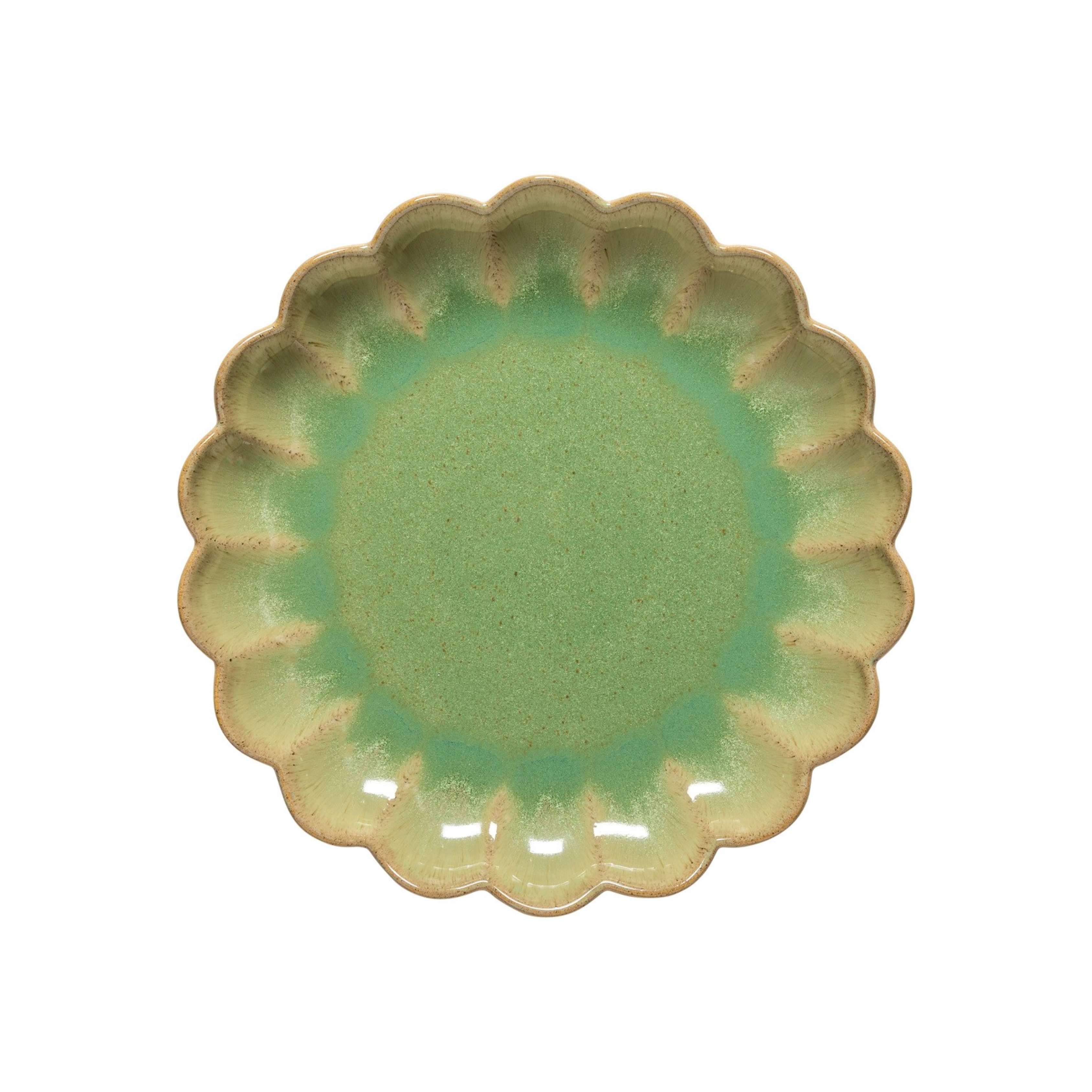 Assiette Coquillage Eucalyptus 22cm - Costa Nova