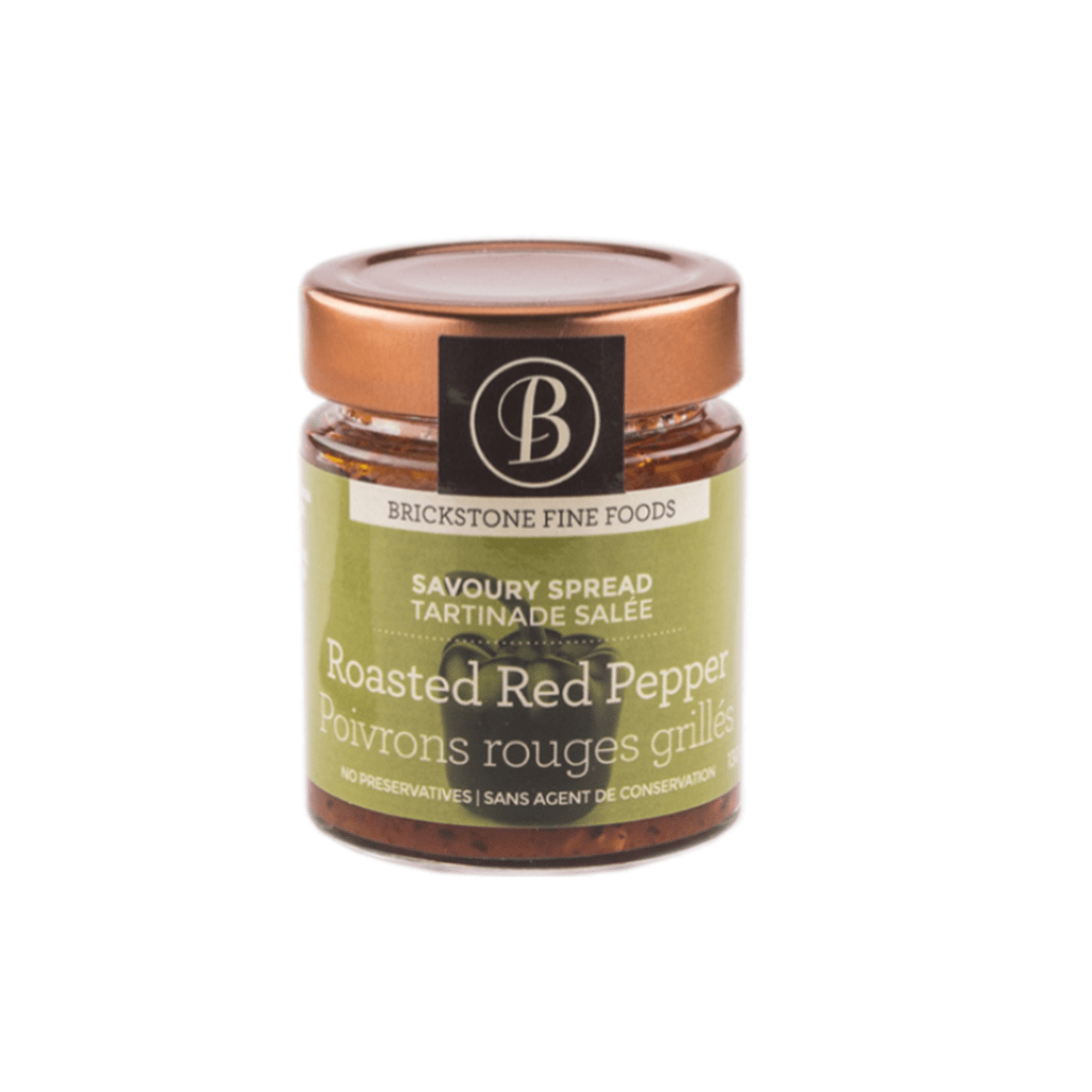 Brickstone Roasted Red Pepper Savoury Spread 130g