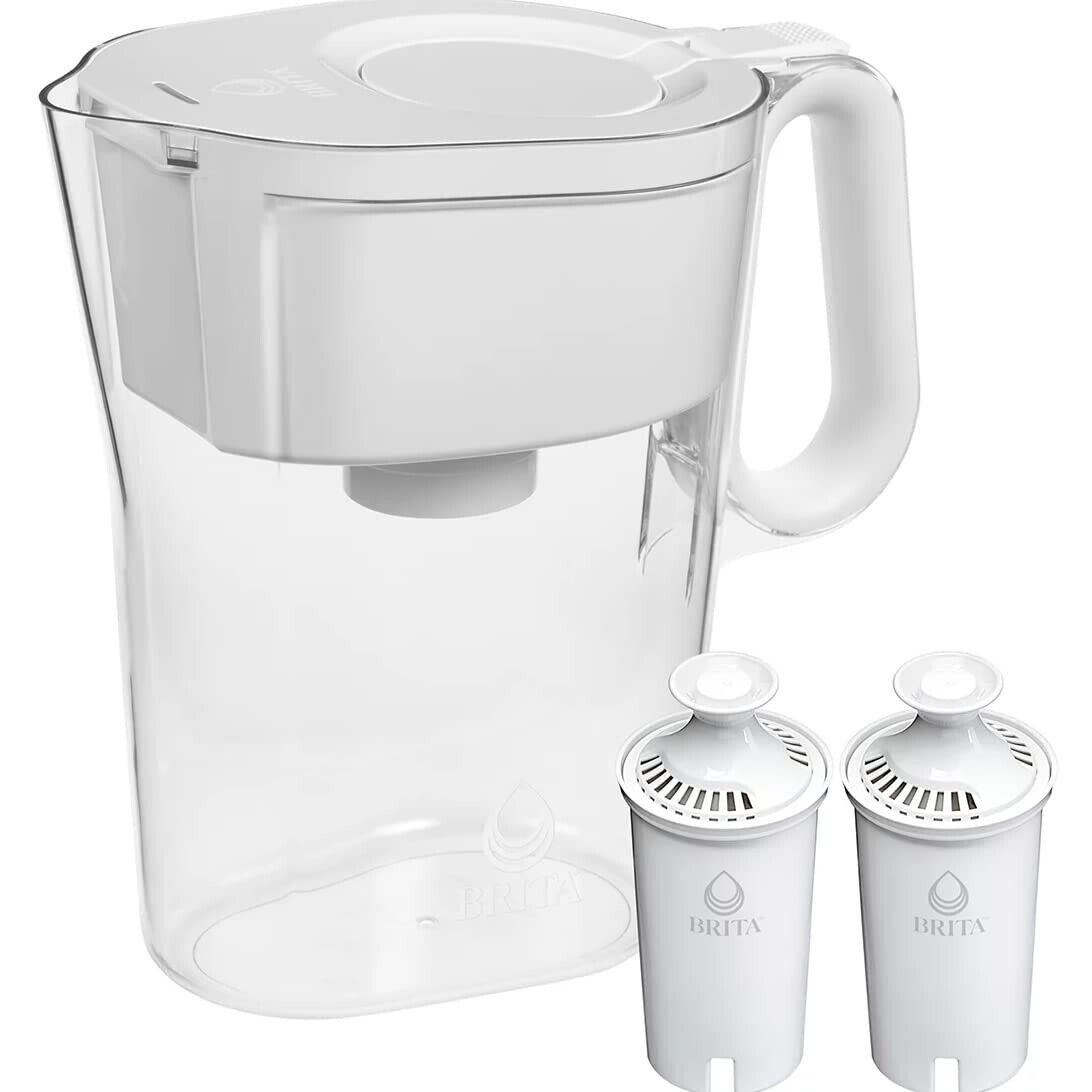 Water filter pitcher 2,6 l avec filtre et 2 recharges de