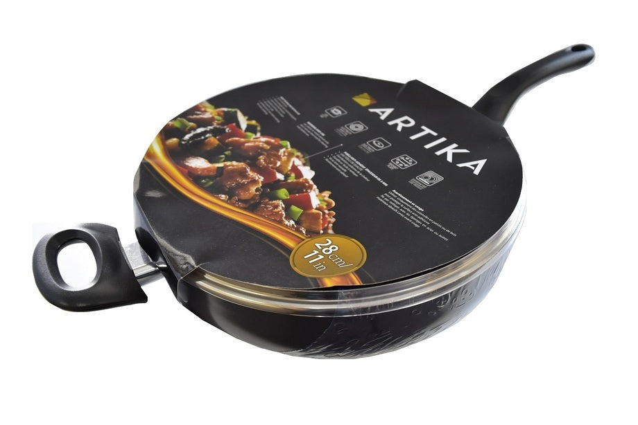 Sauteuse avec couvercle 28cm Artika
