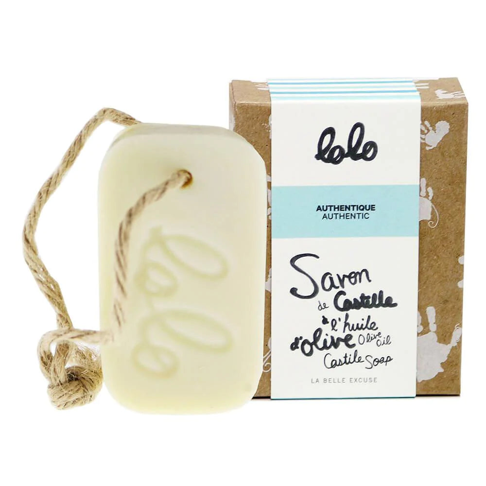 Savon de castille à l'huile d'olive authentique 90g - Lolo