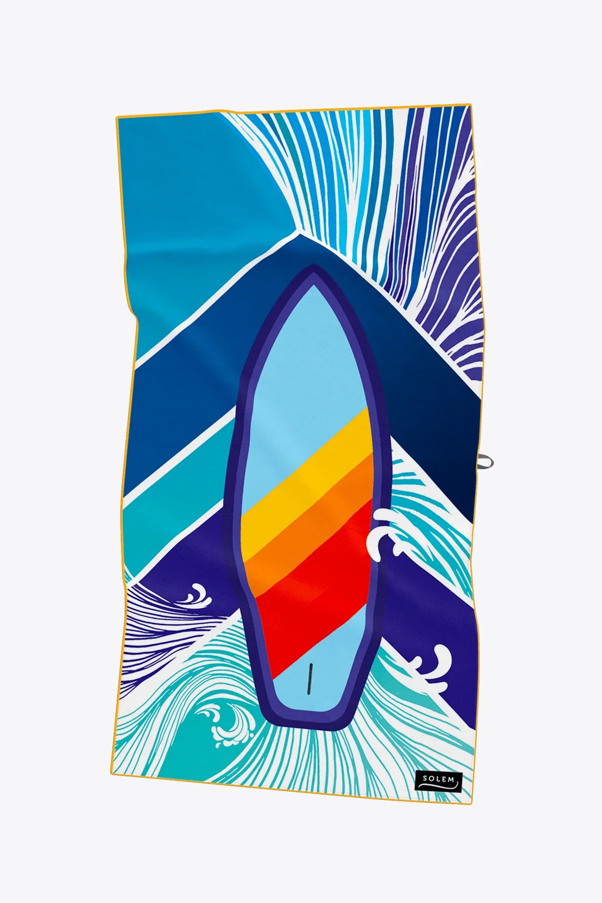 Serviette de plage en microfibre La Surf XL- Solem