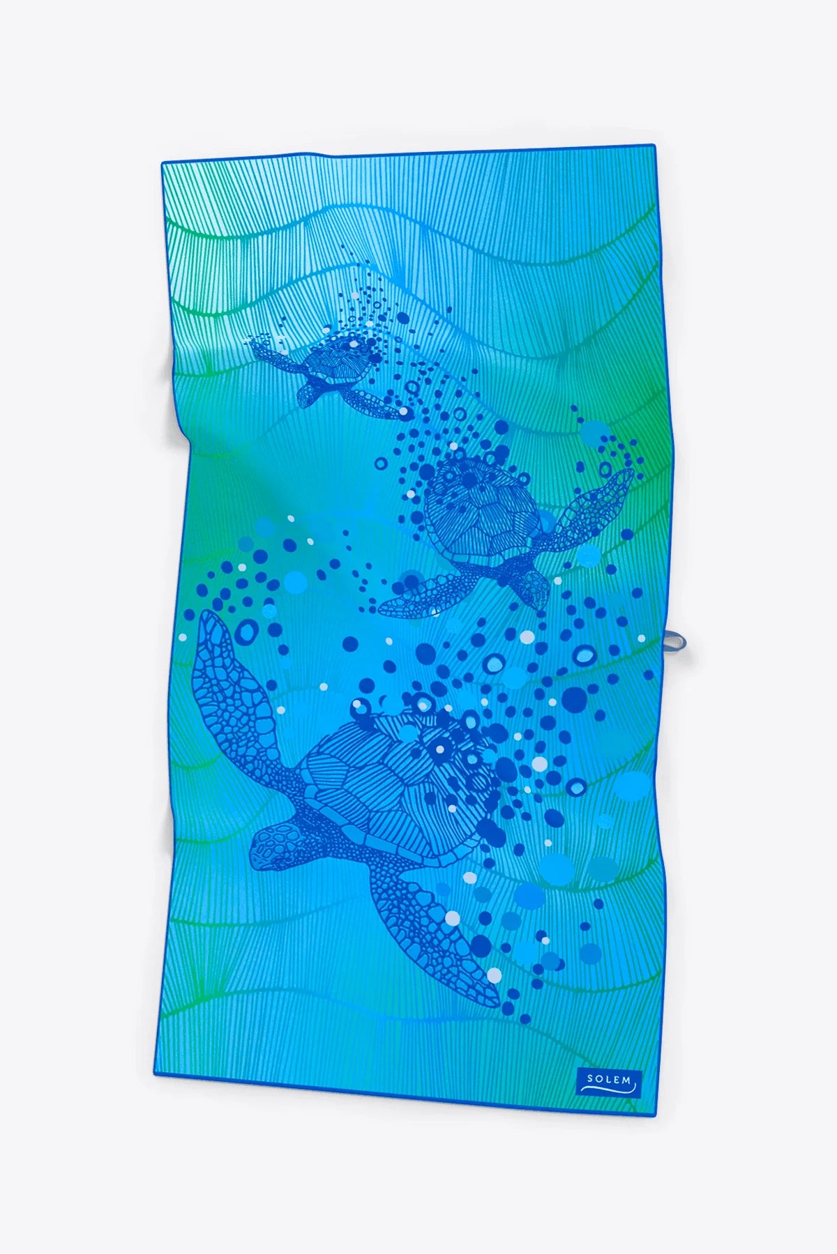 Serviette de plage en microfibre Les tortues de mer XL - Solem