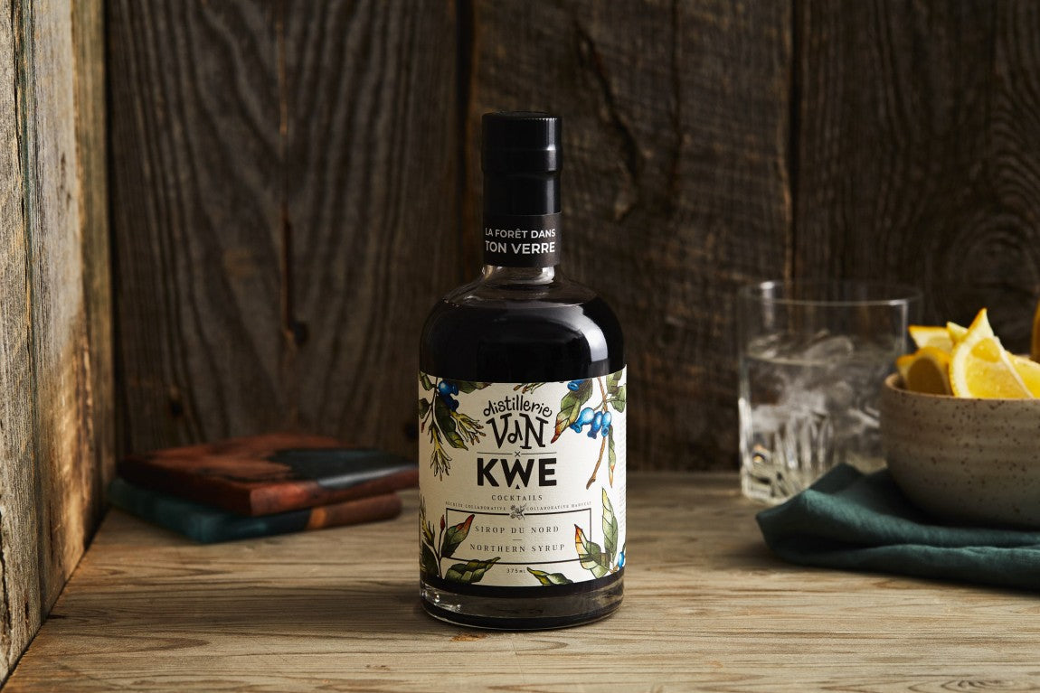 Sirop du Nord 375ml - Kwe Cocktails