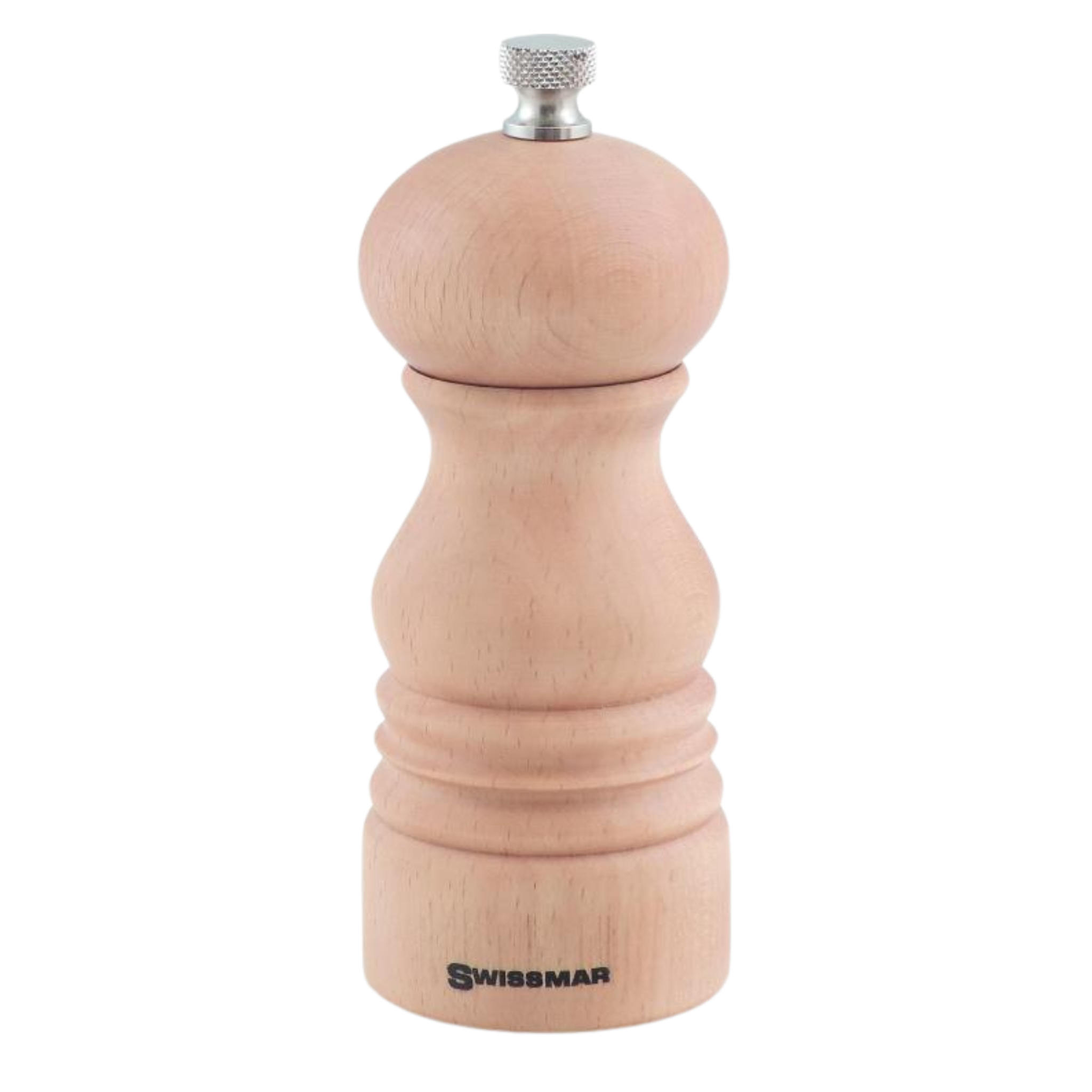 Moulin à sel fini bois naturel 14cm - Swissmar