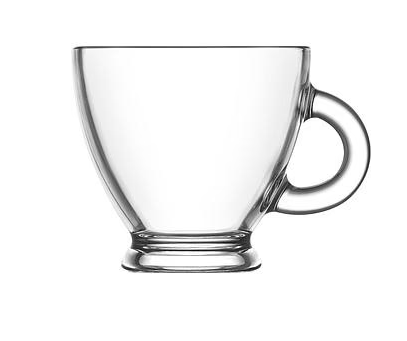 Ensemble de 6 tasses en verre 7.5oz