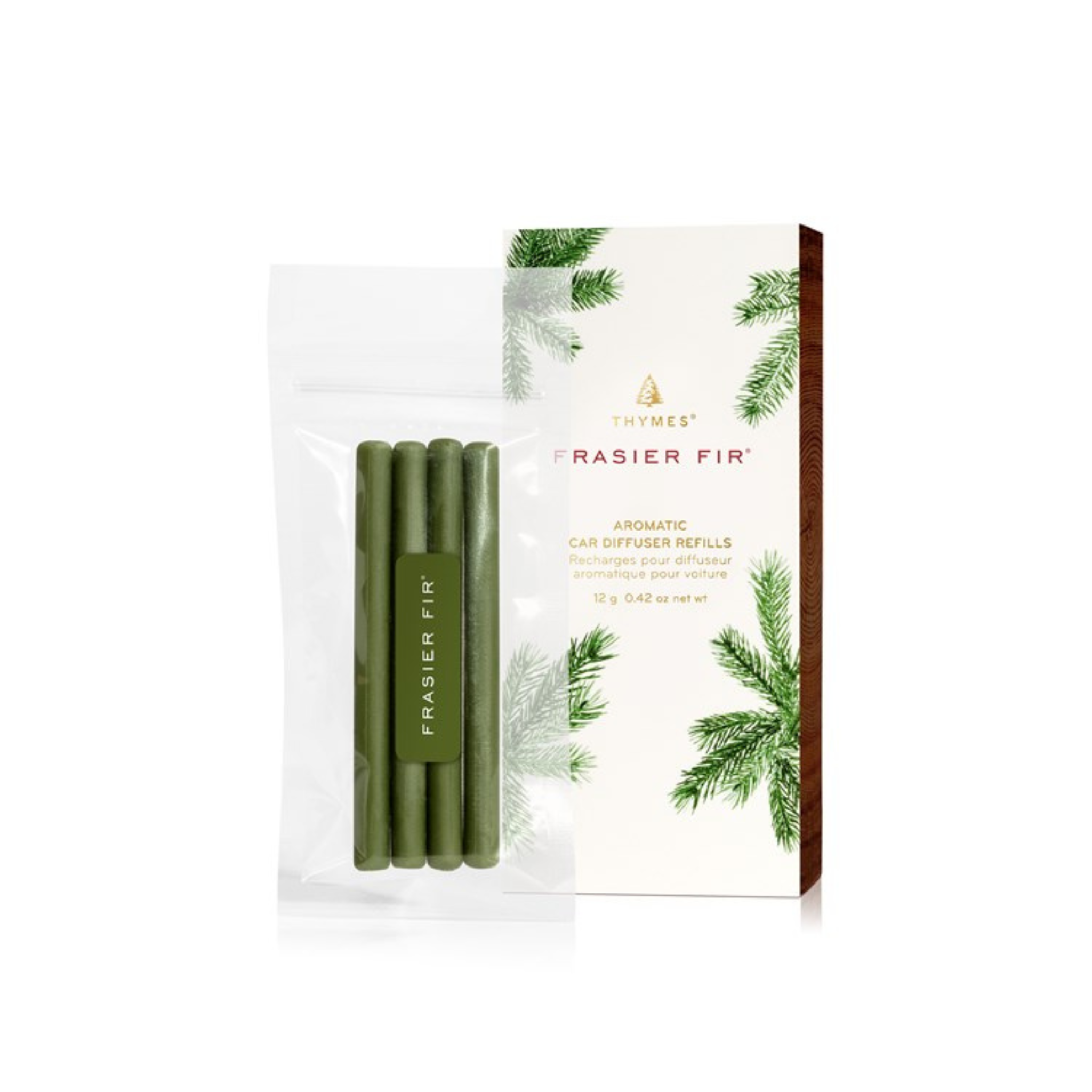 Recharge de diffuseur pour voiture Frasier Fir 12g - Thymes