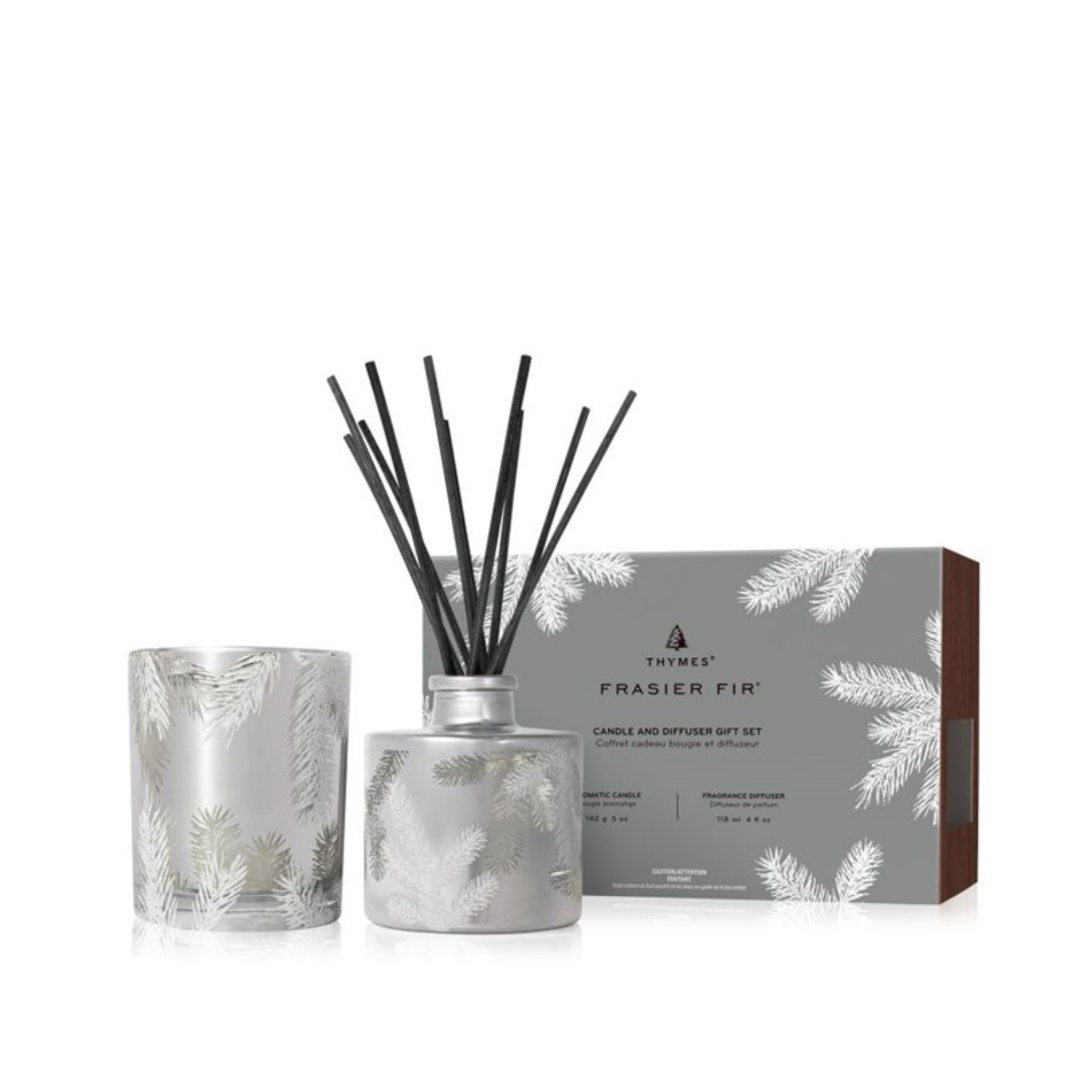 Coffret cadeau chandelle et diffuseur Frasier Fir - Thymes