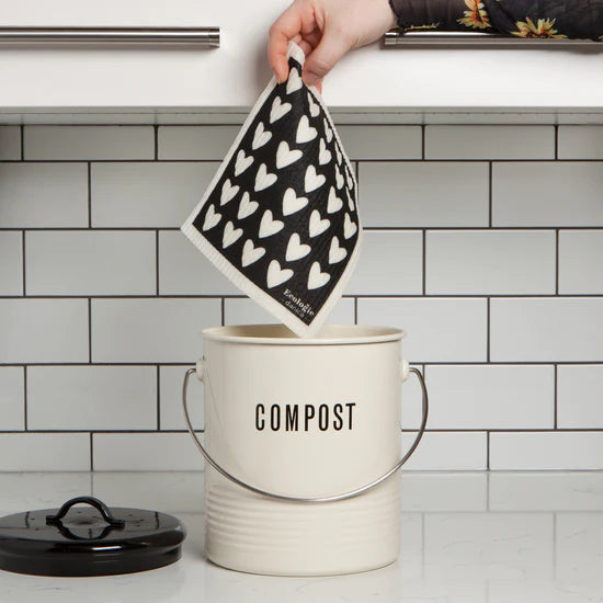 Essuie-tout réutilisable Coeurs