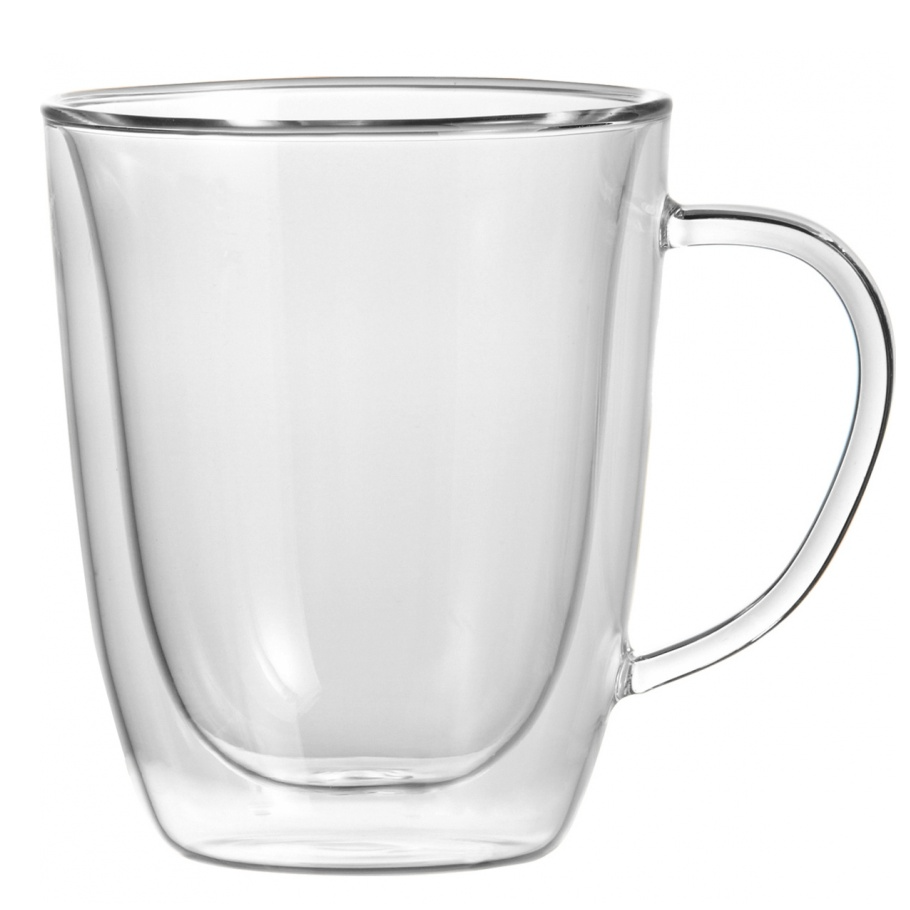 Ensemble de 2 tasses à café double paroi 325ml - Trudeau