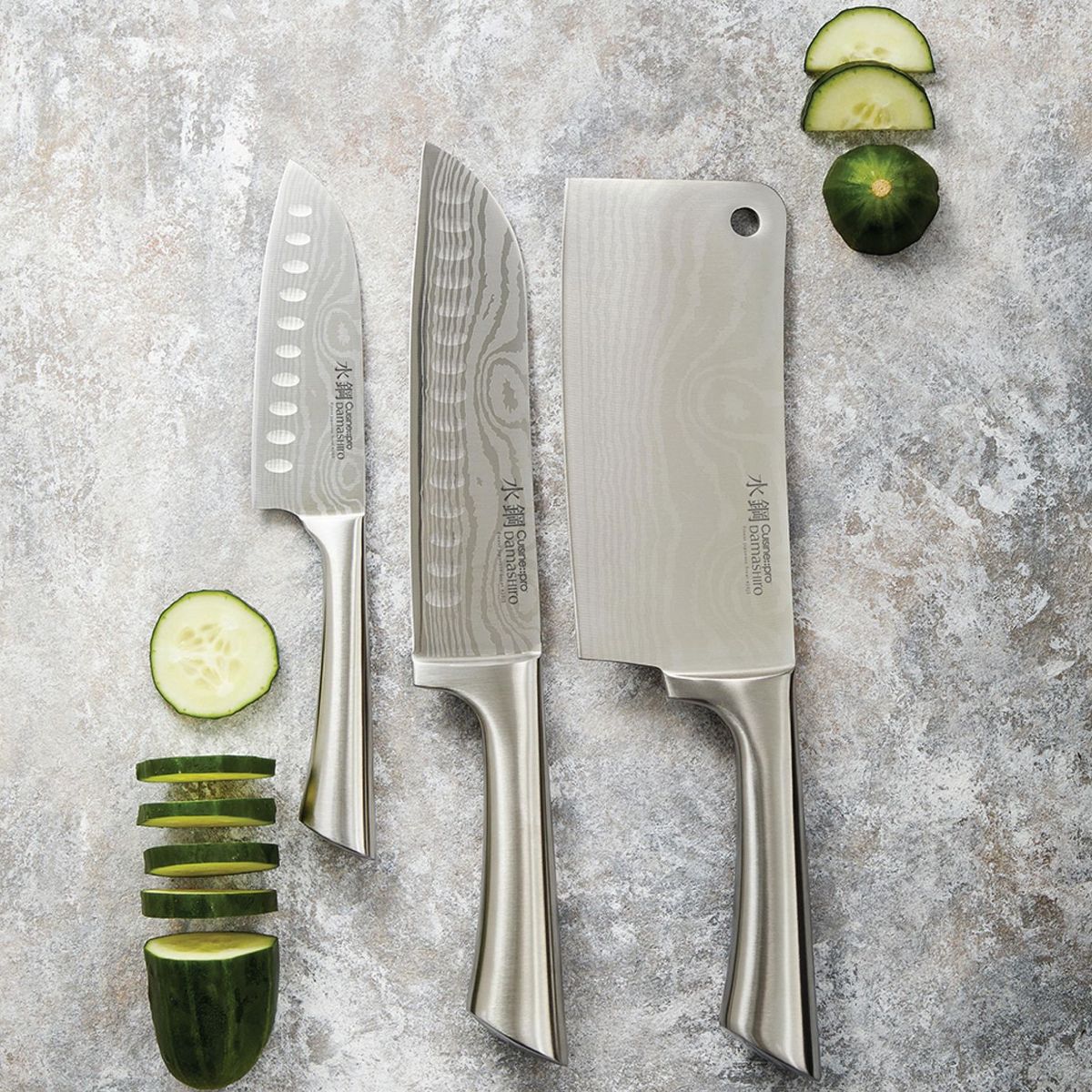 Acheter Ensemble de couteaux de cuisine 3 pièces ensemble de couteaux de  Chef japonais modèle couteaux de cuisine ensembles couteau à fruits