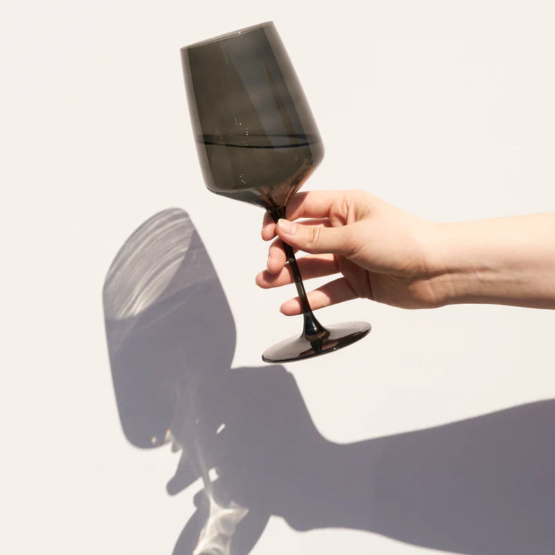 Ensemble de 2 coupes à vin Gris fumé - Viski