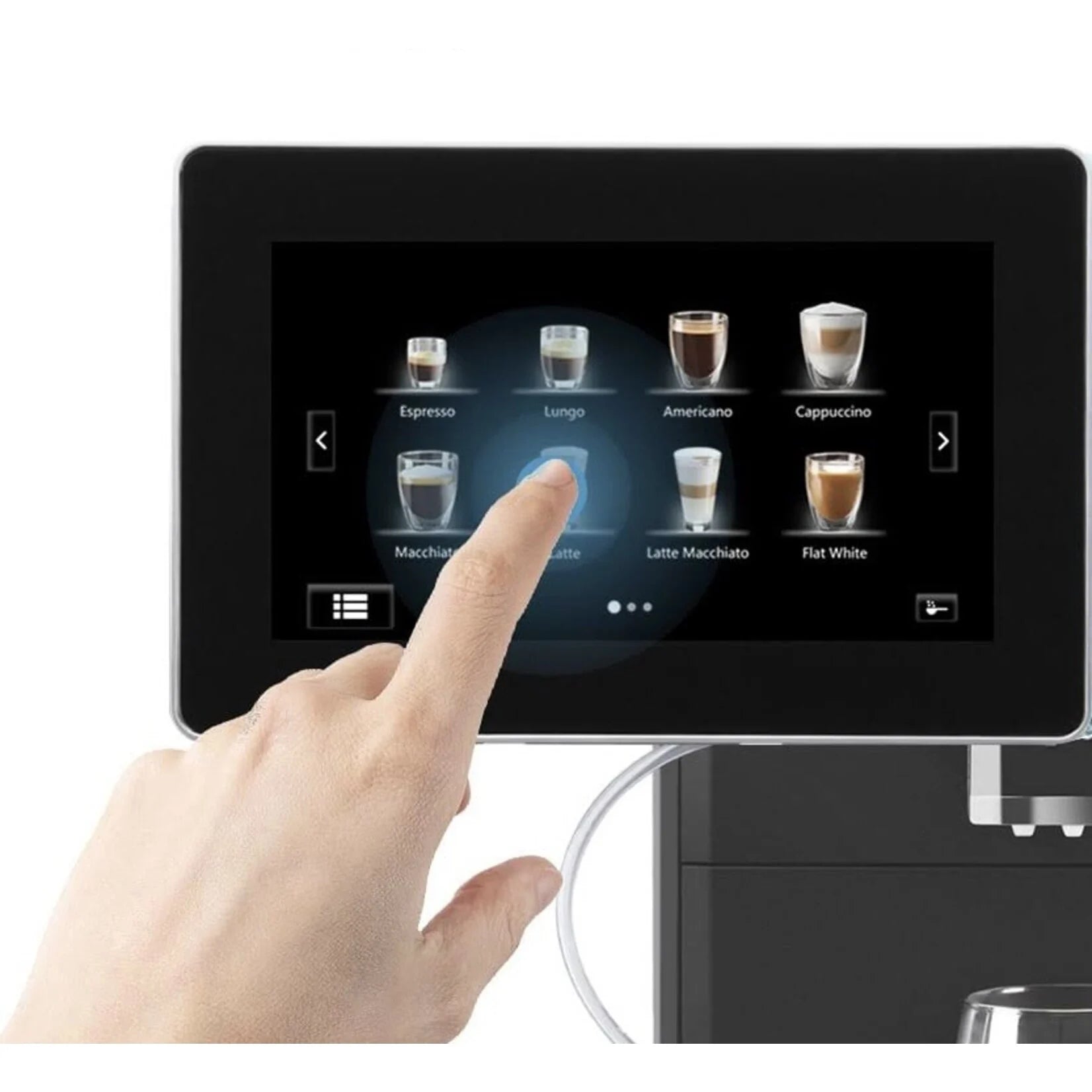 Automatic espresso machine with 8" touchscreen Modello Schermo - Vitantonio