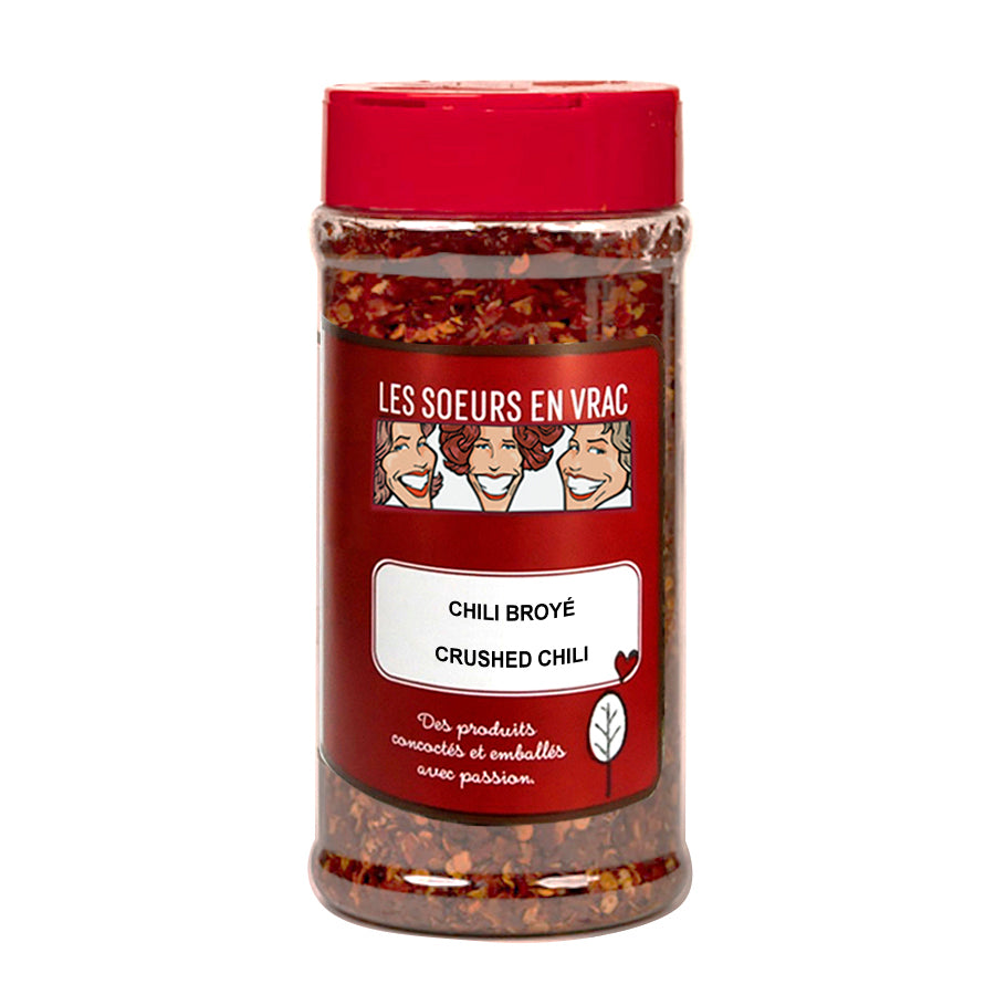 Chili broyé 150 g - Les Soeurs en vrac