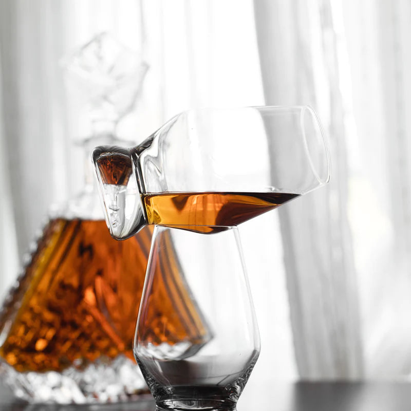 Ensemble de 2 verres à whisky Base lourde - Viski