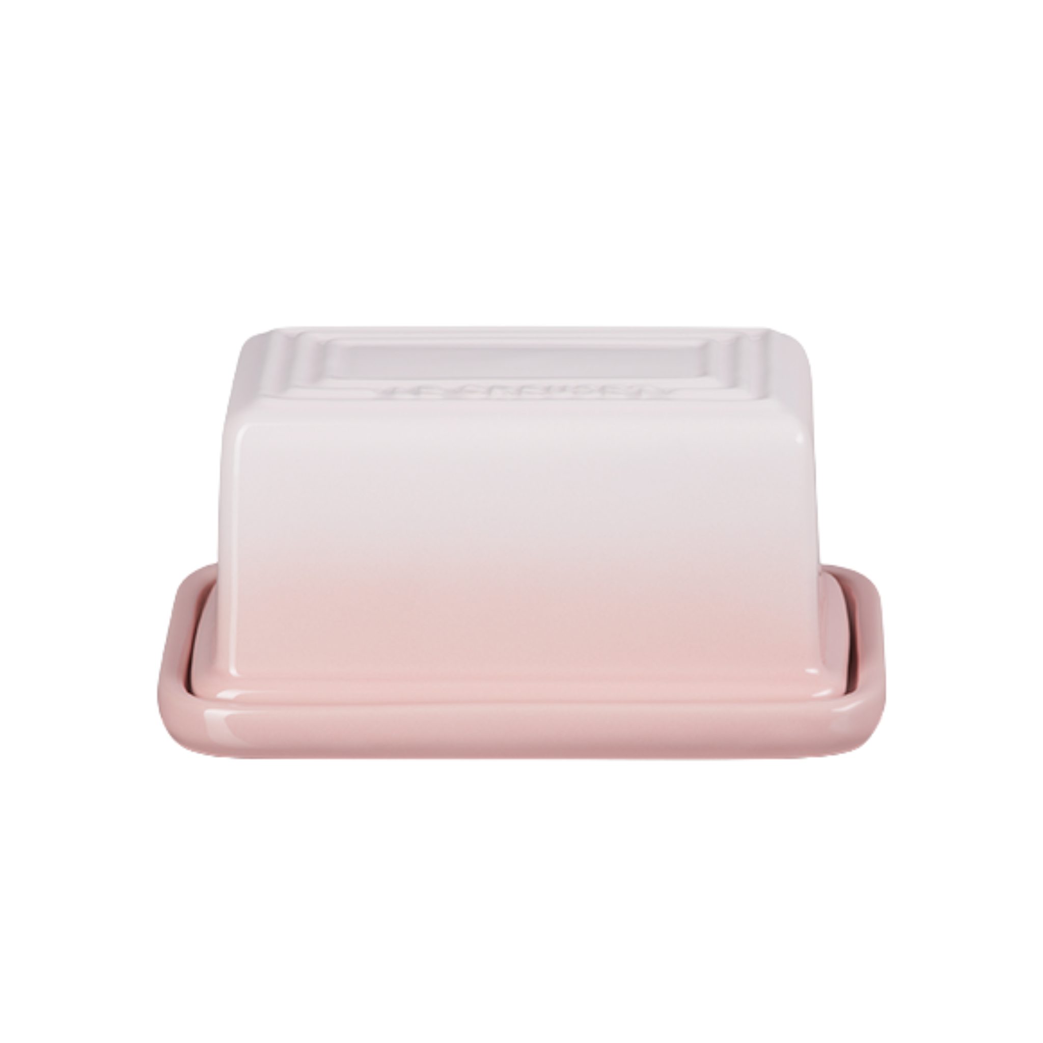 Beurrier en grès Shell Pink - Le Creuset