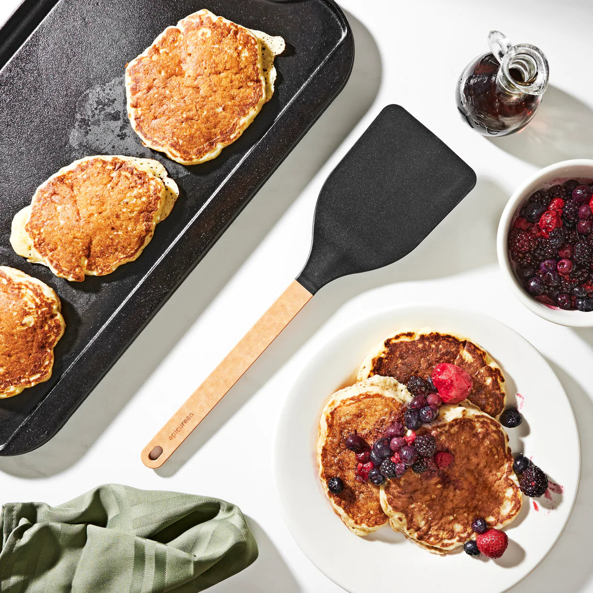 Spatule en nylon Noir 15po - Epicurean