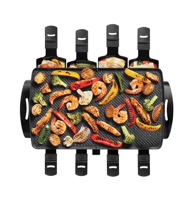 Starfrit The Rock 1500 Watt Raclette Set