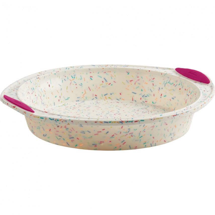 Moule à gâteau rond 23 cm confetti - Trudeau