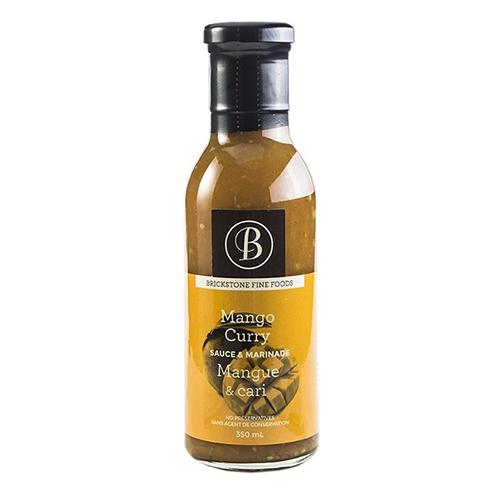 Sauce mangue et cari 350ml - Brickstone