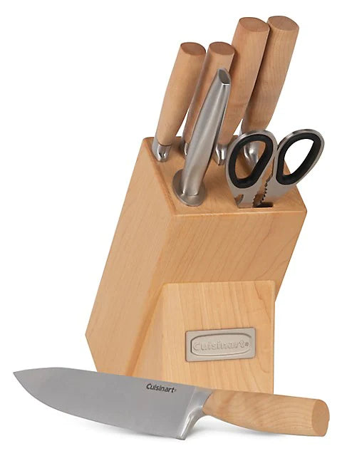 Bloc à couteaux en érable canadien 8 pièces - Cuisinart